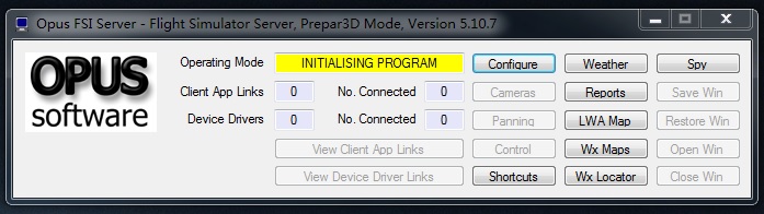 OpusFSI v.5.10.7最近似乎用不了，Weather按钮失效。-1076 