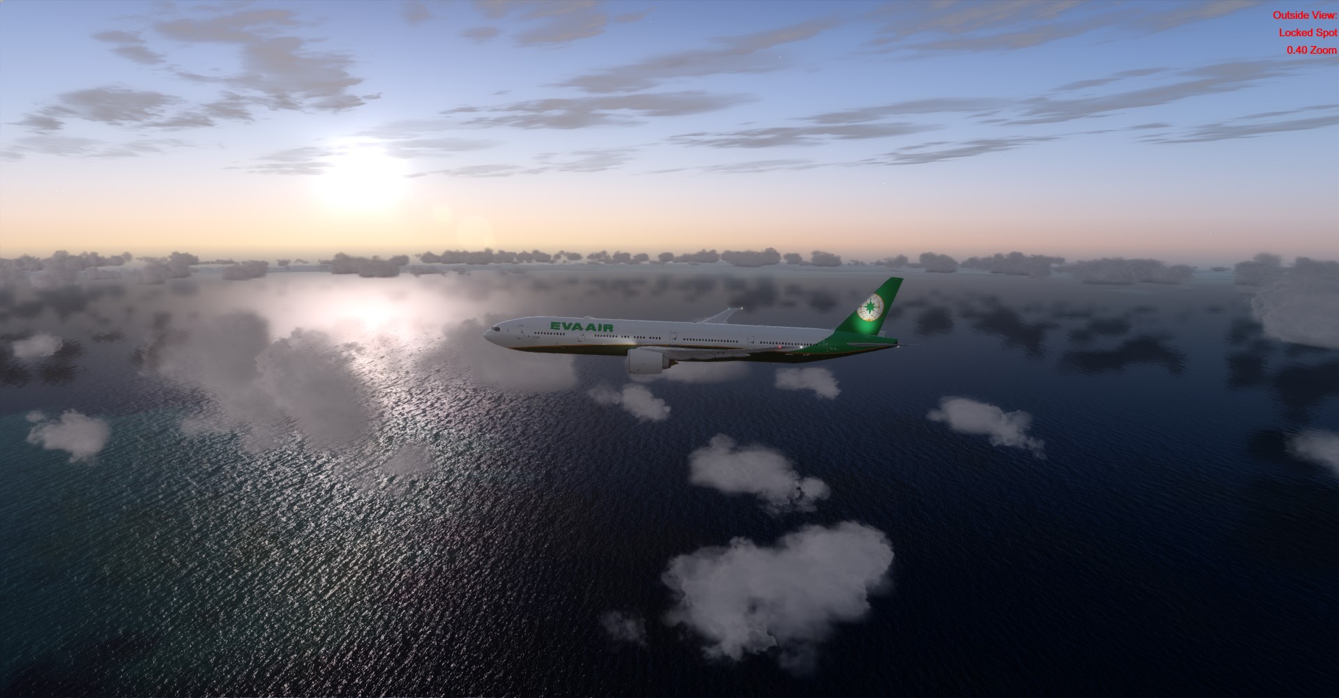 日落中的777-2656 