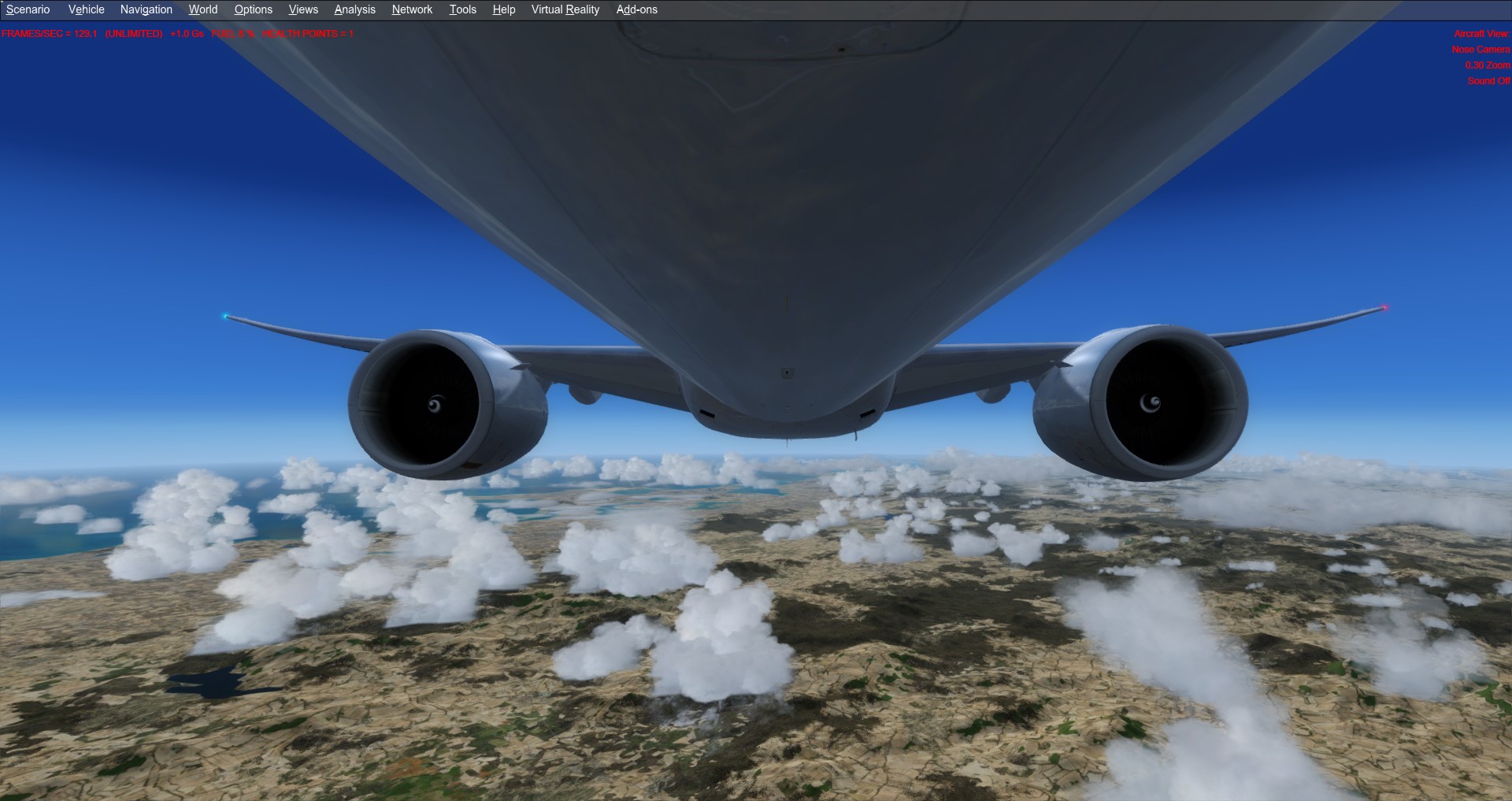 P3D V4 测试飞行-9877 