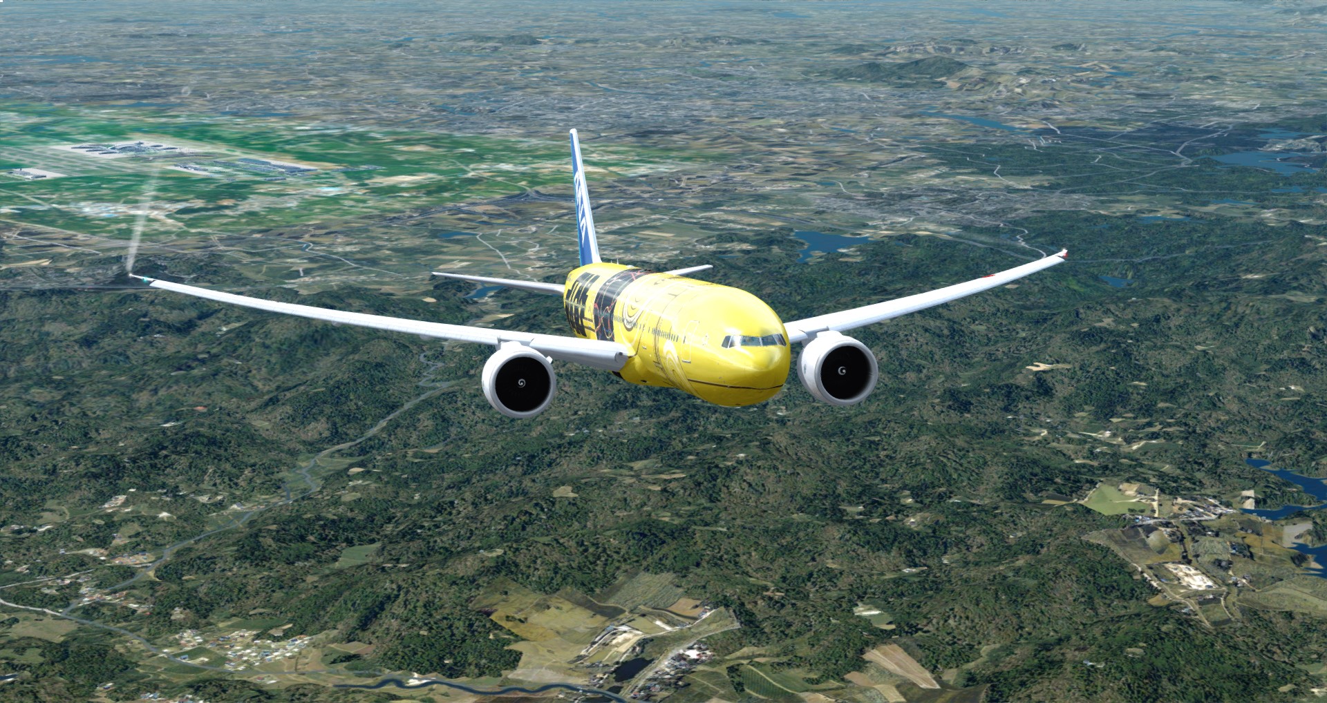 P3D V4 77L ANA Star Wars ZGGG-ZSPD-RJGG-6915 