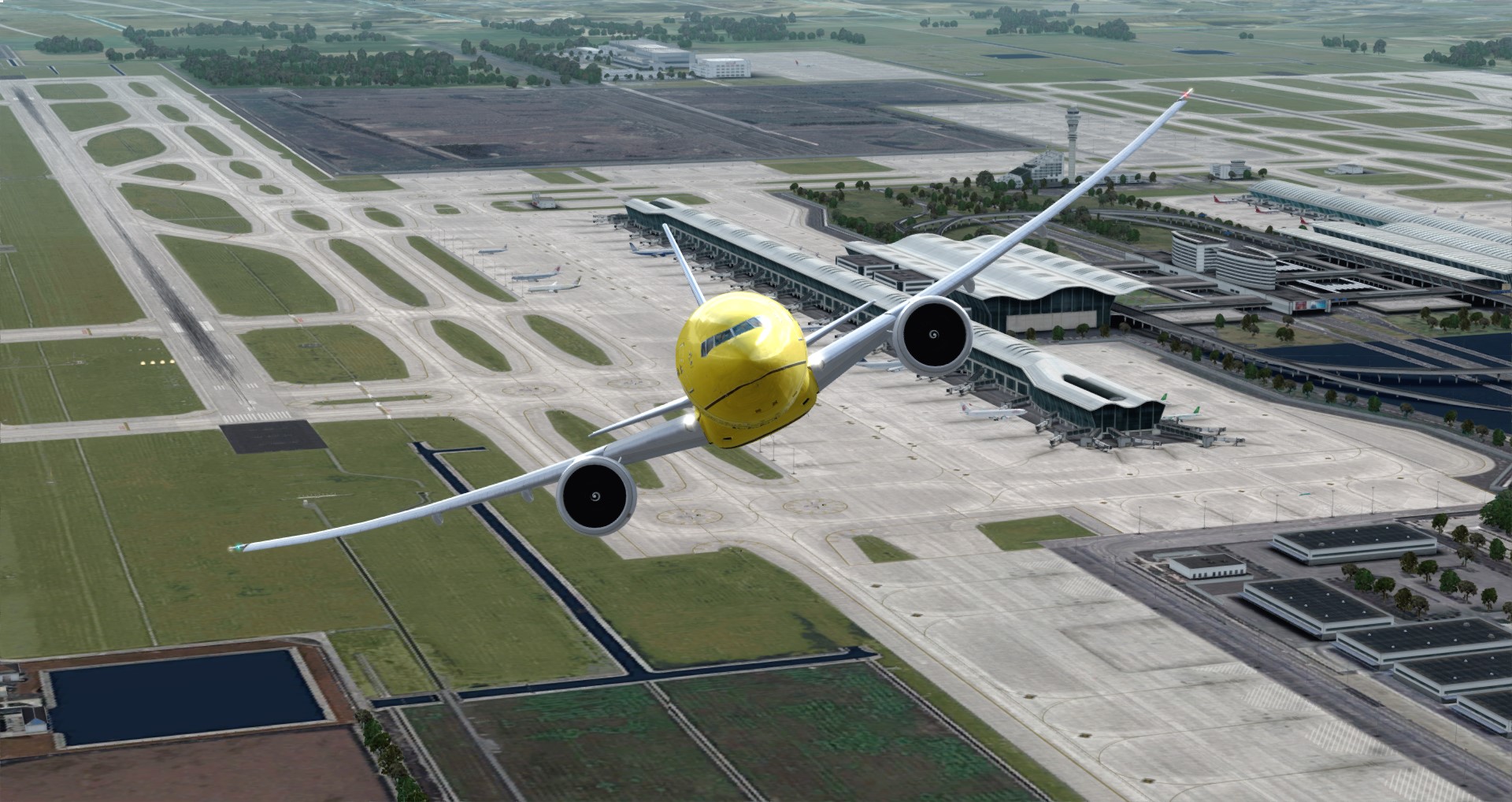 P3D V4 77L ANA Star Wars ZGGG-ZSPD-RJGG-2008 