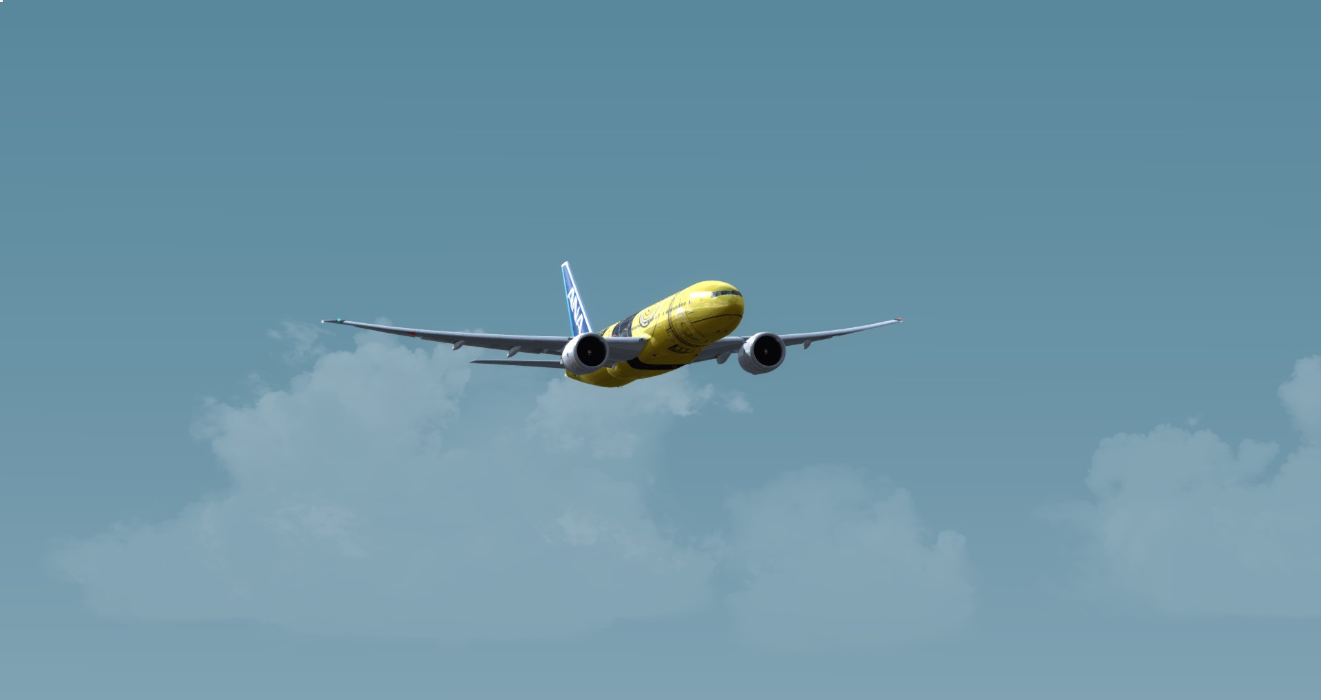 P3D V4 77L ANA Star Wars ZGGG-ZSPD-RJGG-7694 