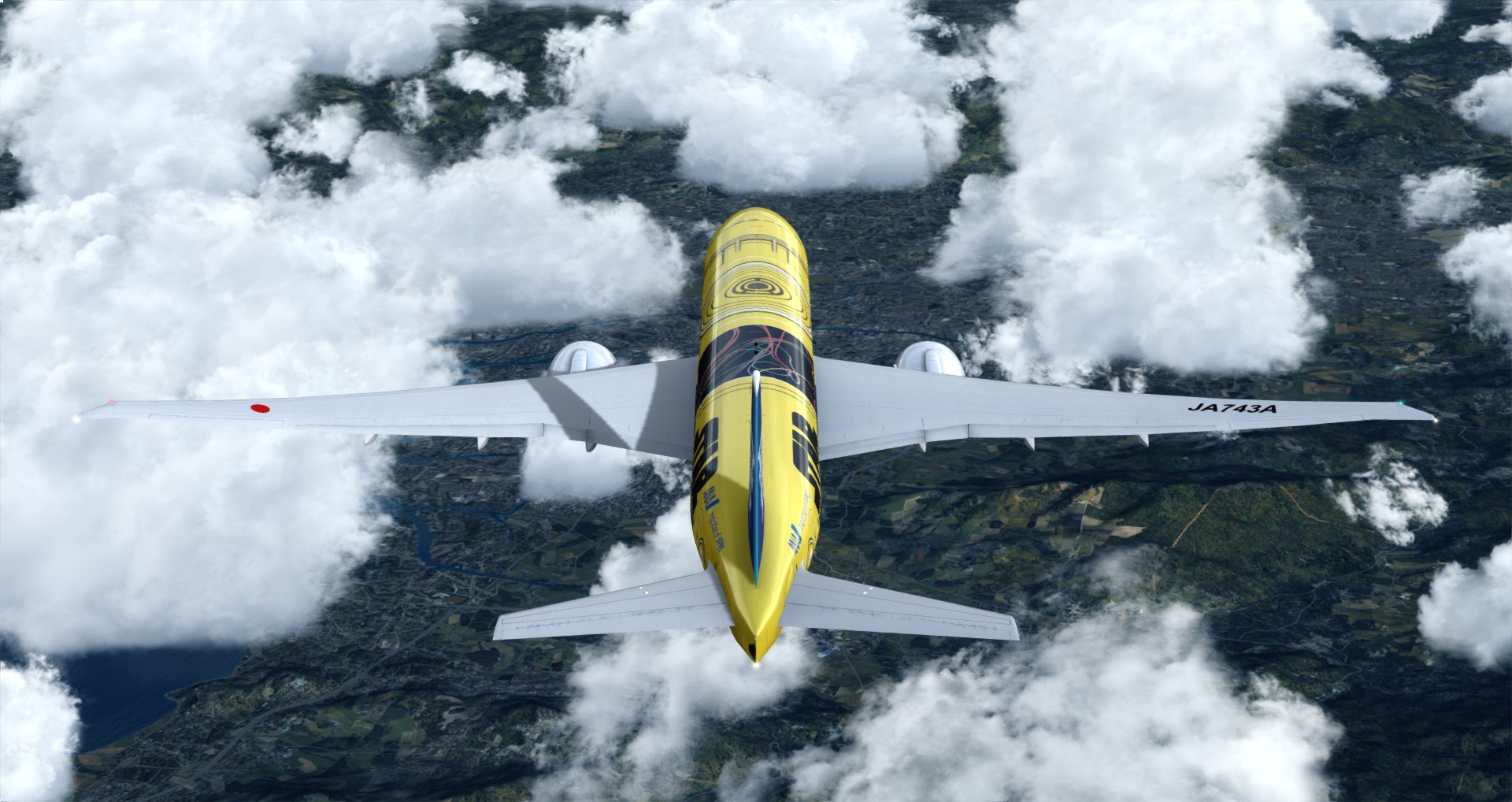 P3D V4 77L ANA Star Wars ZGGG-ZSPD-RJGG-6865 