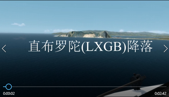 直布罗陀(LXGB)降落-9880 