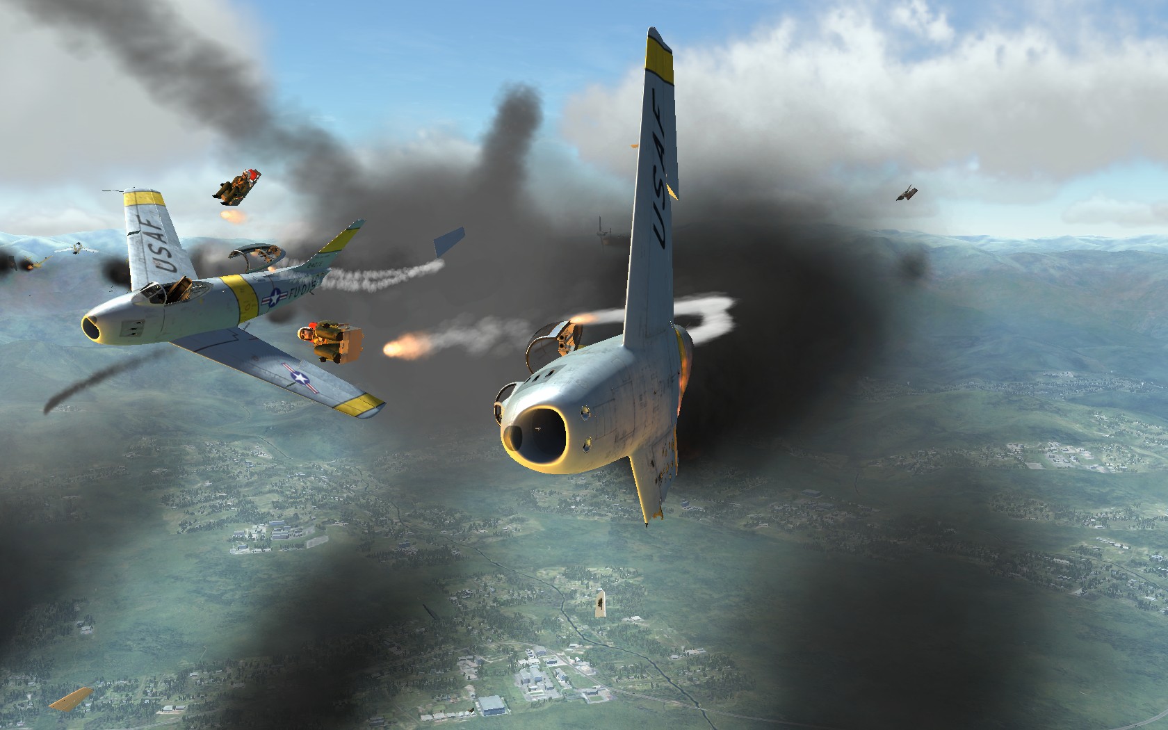双人跳伞 - DCS world 游戏截图-2326 