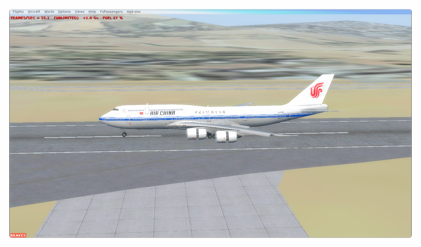 重拾旧友PMDG747-8-7424 
