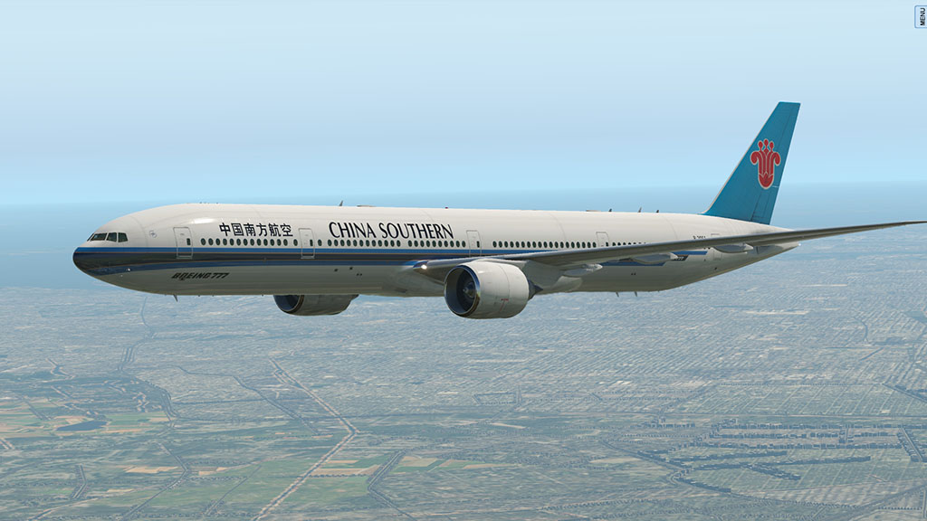 XP11美图- FF777南航降落和亚航傍晚降落新加坡WSSS-2584 