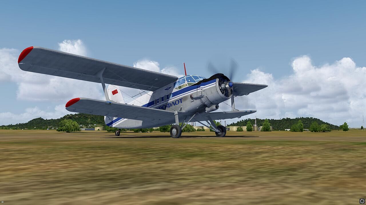 【P3D V4.1】Aerosoft An-2 冷舱启动及本场起落演示-3129 
