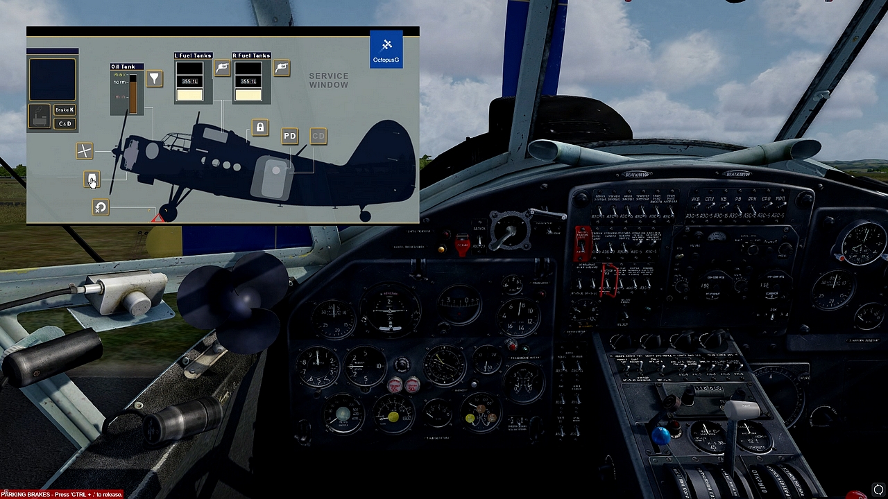 【P3D V4.1】Aerosoft An-2 冷舱启动及本场起落演示-9485 