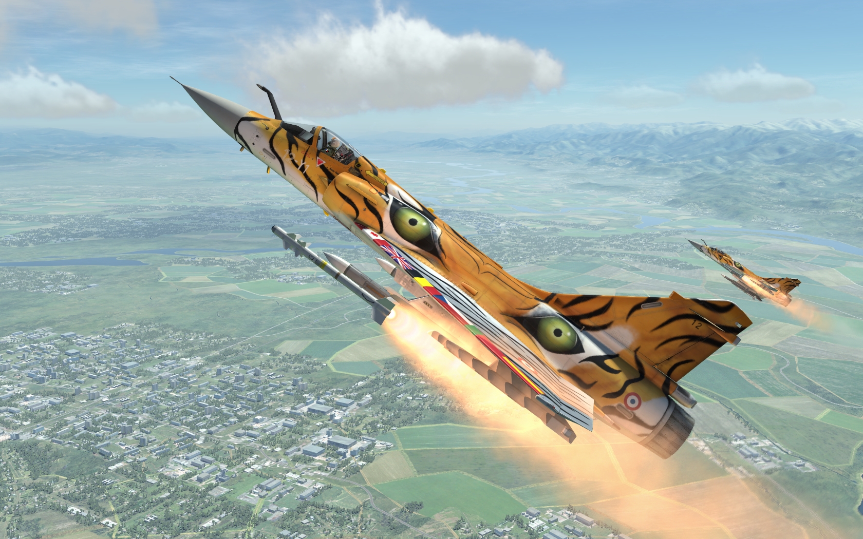 幻影2000对战米格29 DCS WORLD游戏截图-1567 