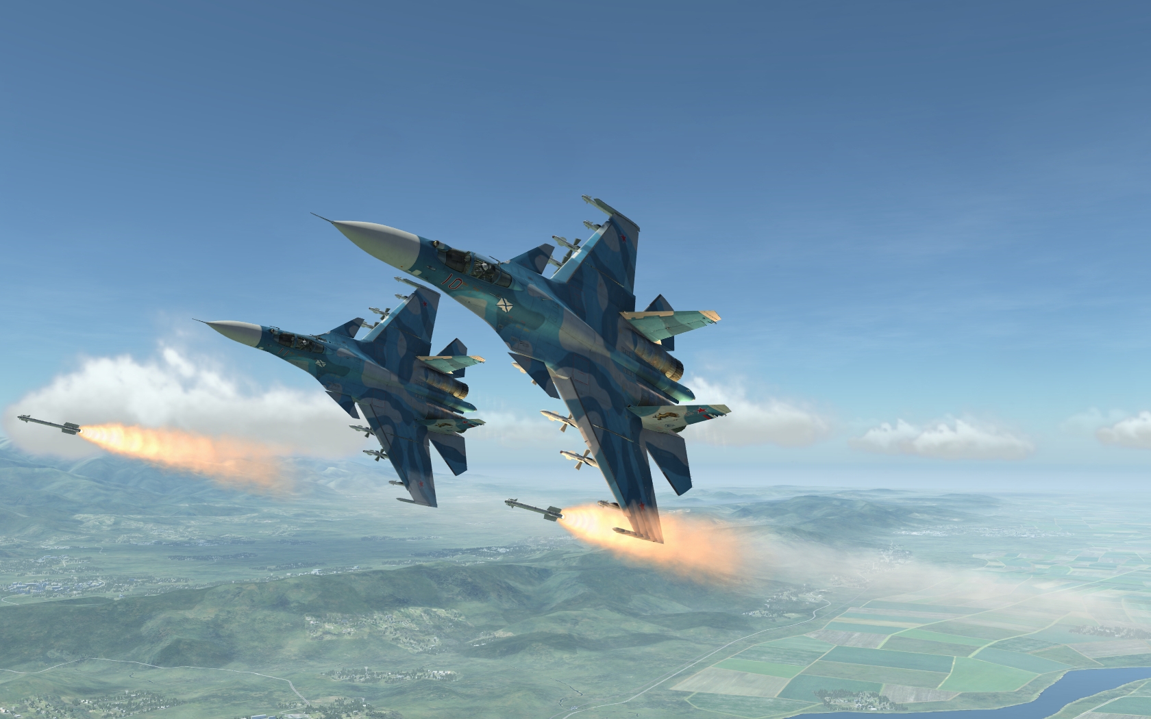苏33对战F/A-18 DCS WORLD游戏截图-6780 
