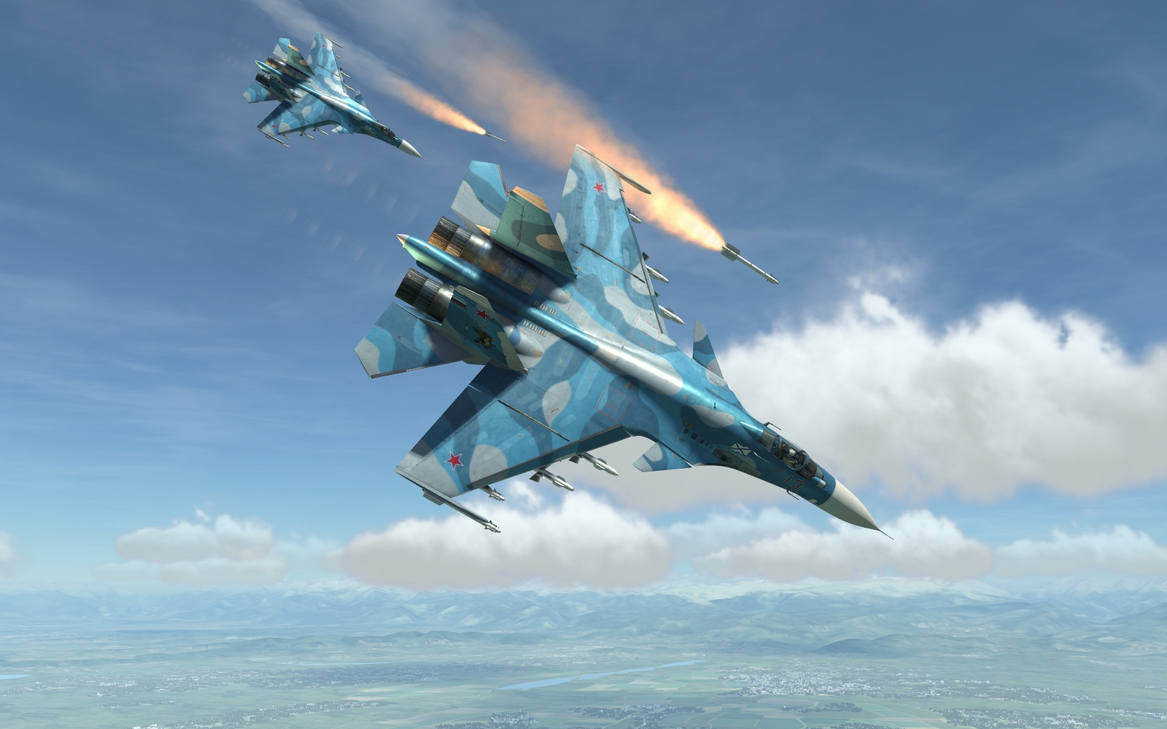 苏33对战F/A-18 DCS WORLD游戏截图-9235 