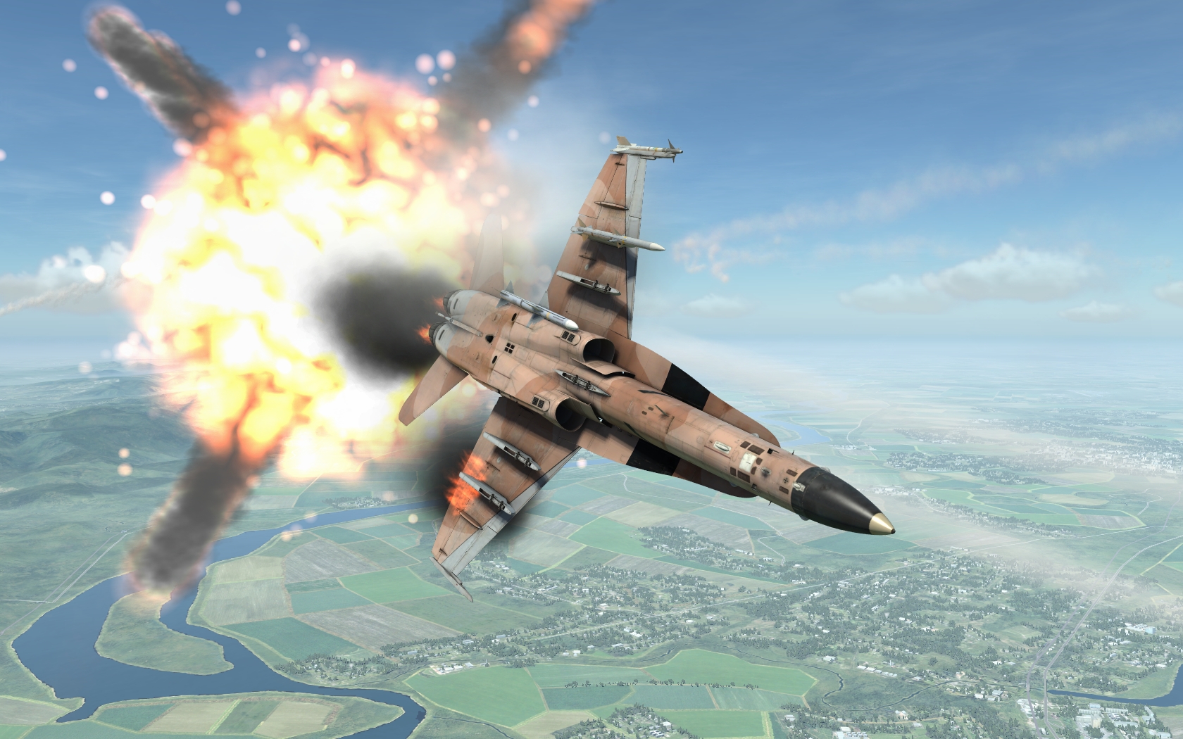 苏33对战F/A-18 DCS WORLD游戏截图-1426 