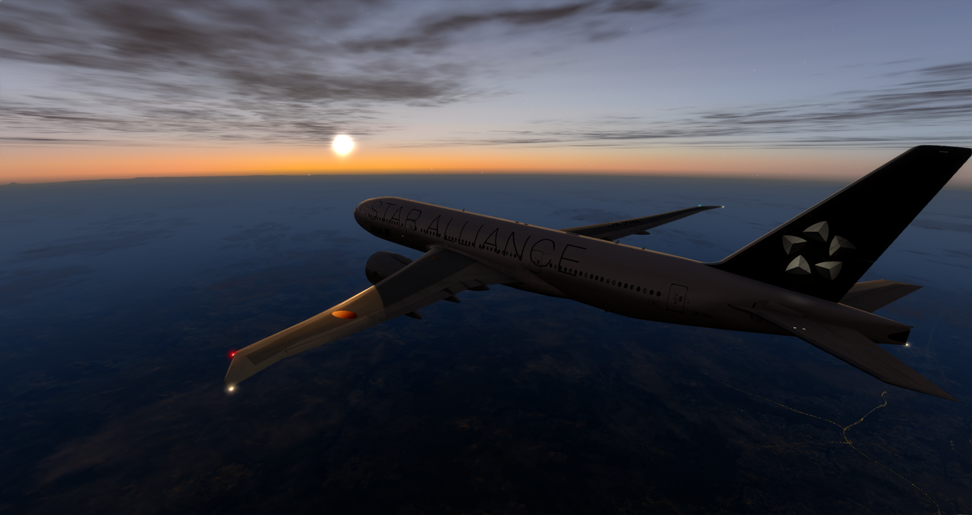 发一波今天的航班图-7794 