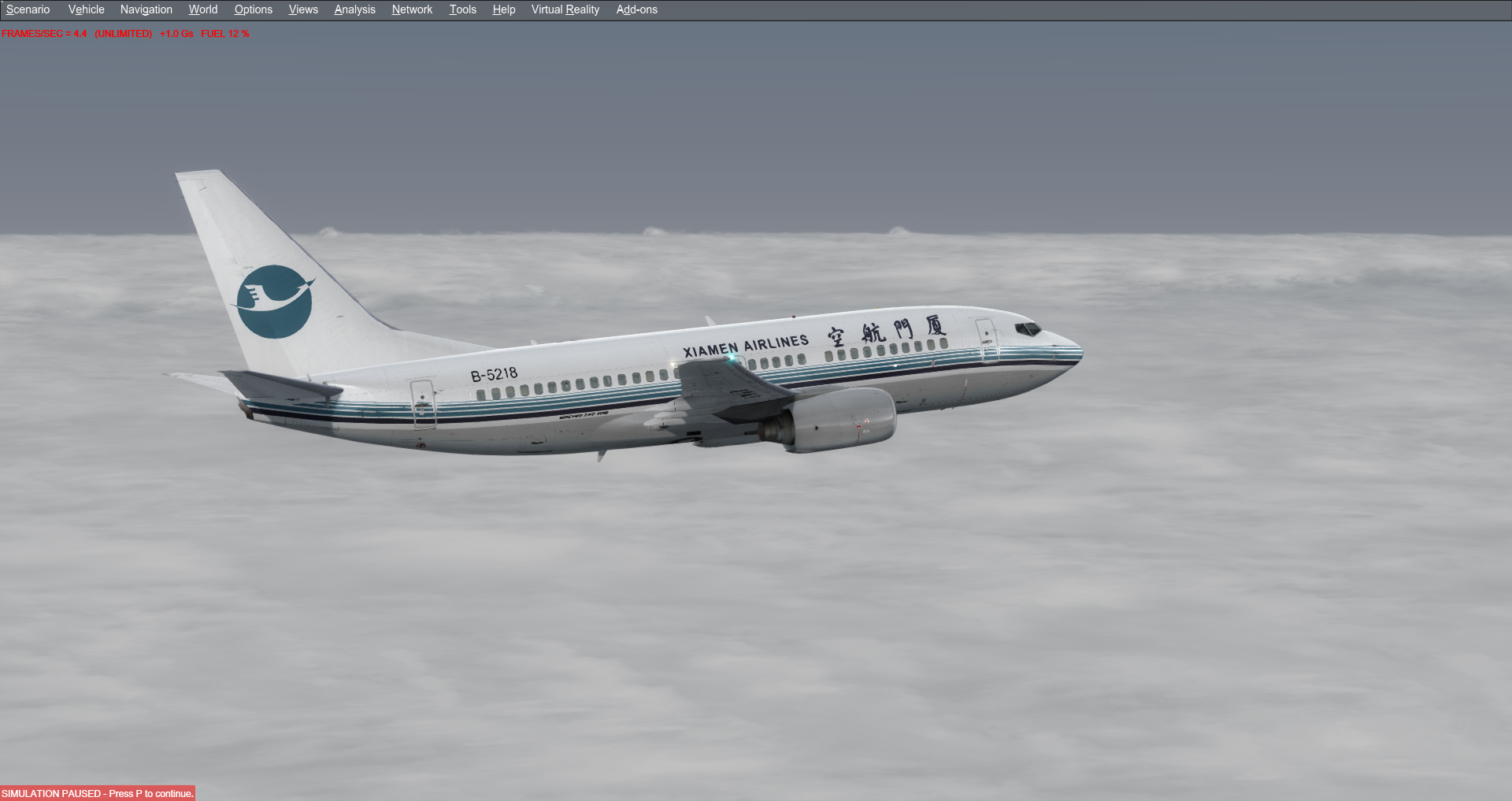 P3D今天入正版GSX和ASCA，很有感想。prepar3d v4-4166 