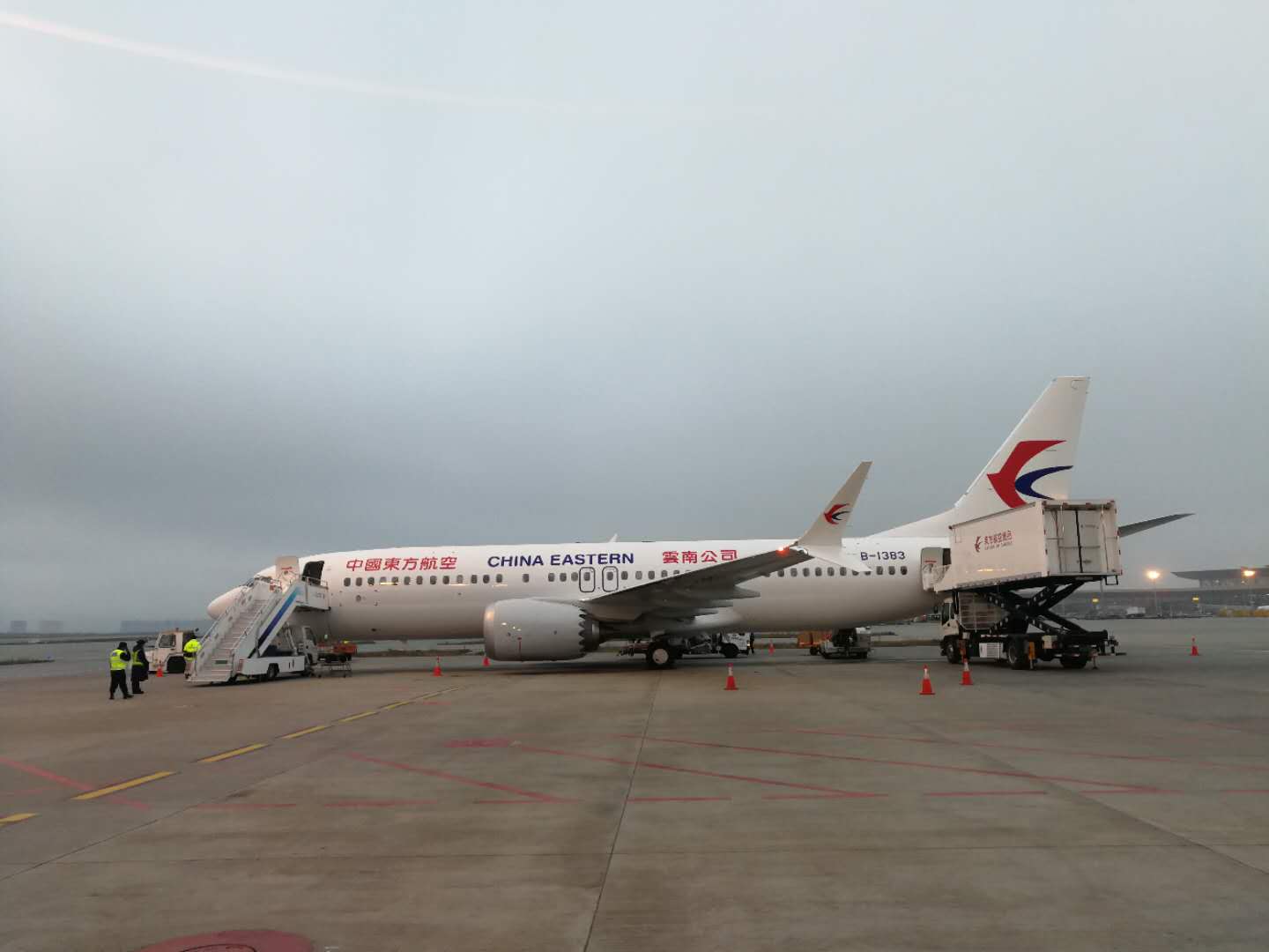 东航云南公司首架波音737 MAX-54 