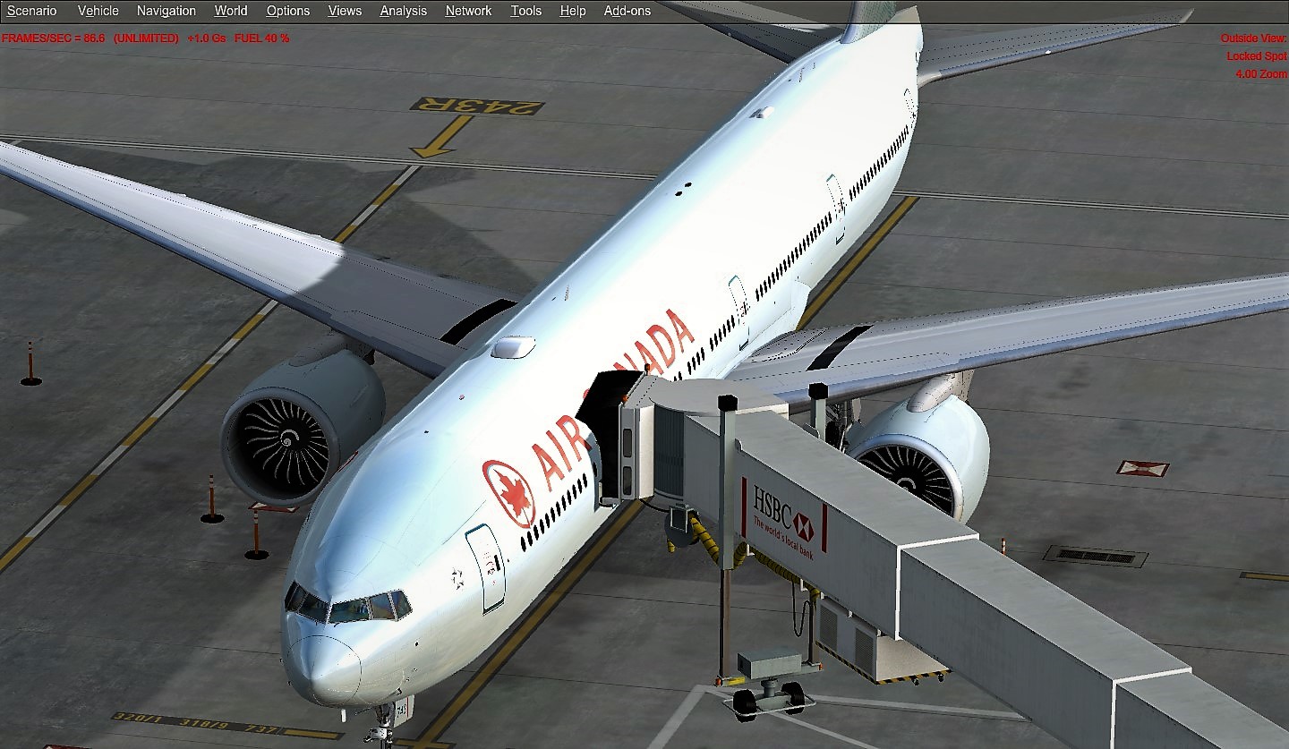 PMDG777 APPROACH CYYZ RWY24L-426 