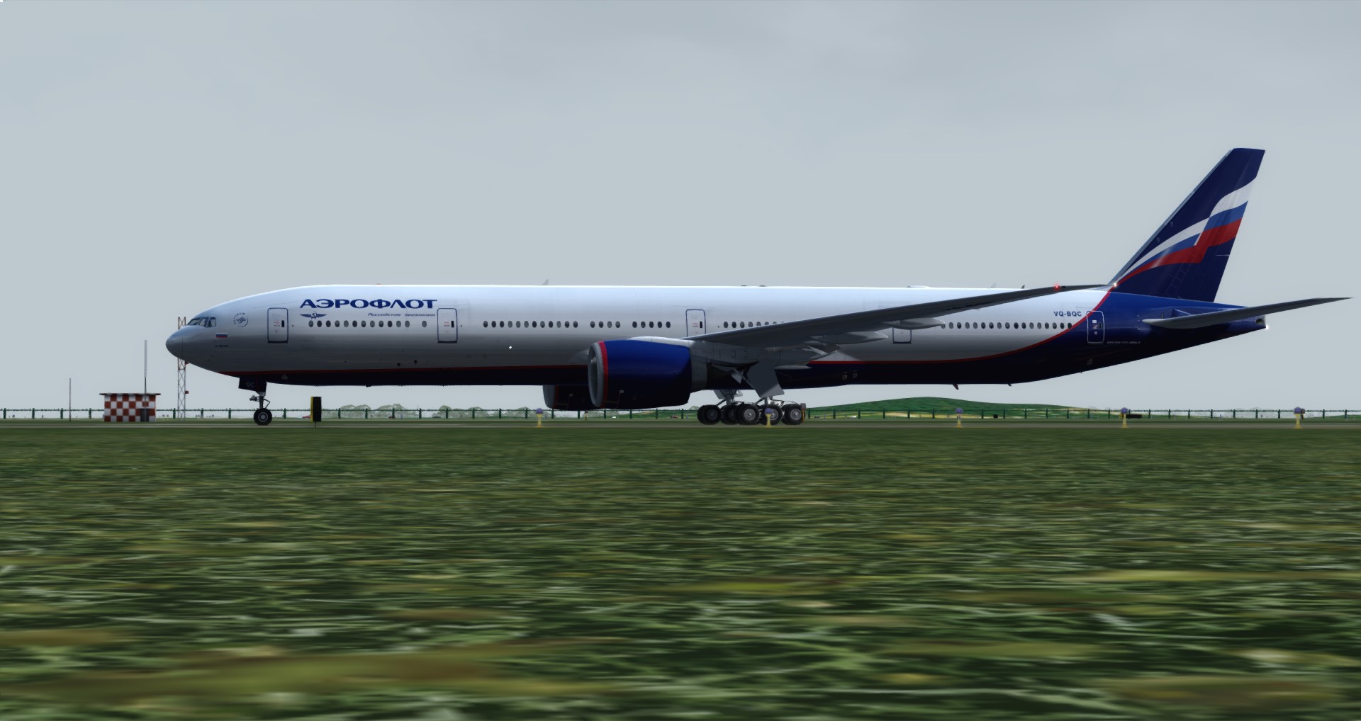 P3D V4 77W Aeroflot ZGGG-UUEE-2953 