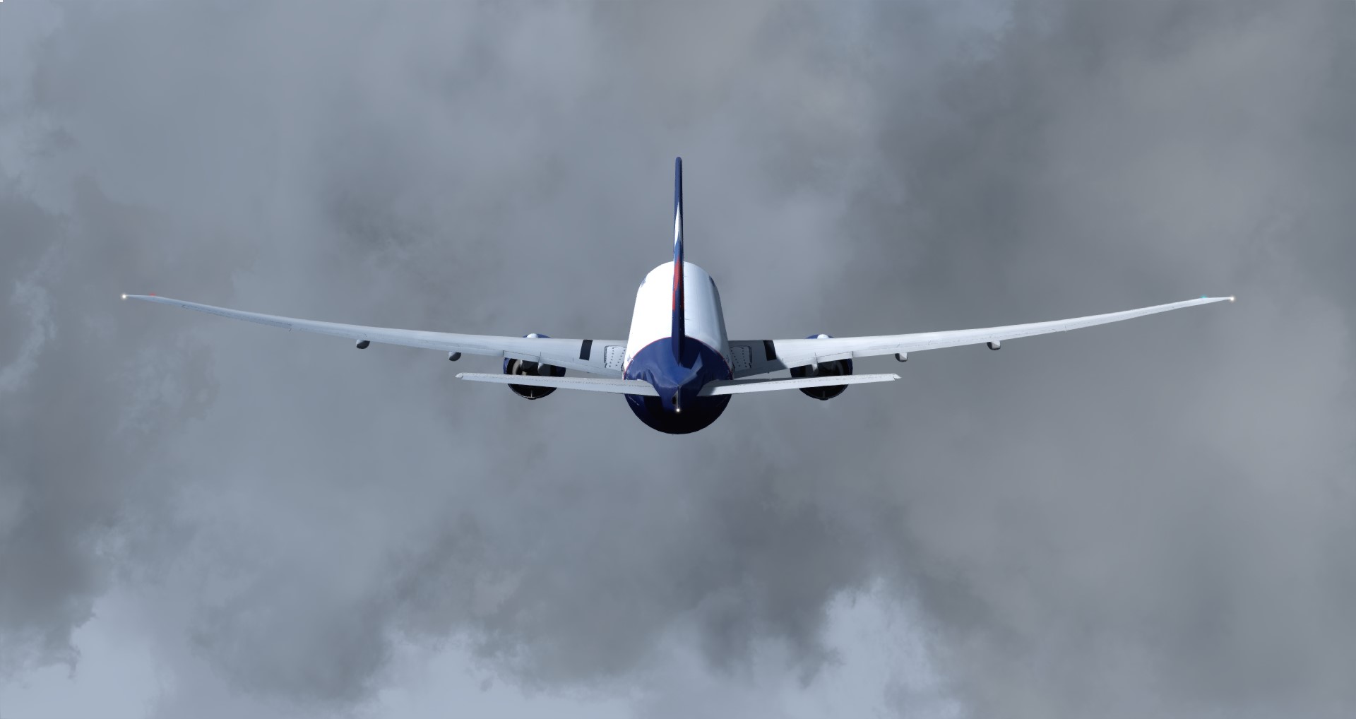 P3D V4 77W Aeroflot ZGGG-UUEE-2518 
