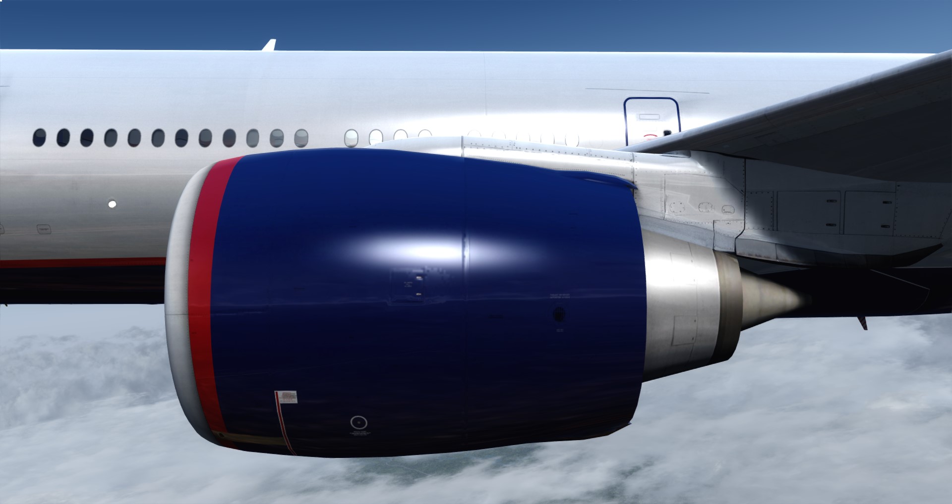 P3D V4 77W Aeroflot ZGGG-UUEE-6644 