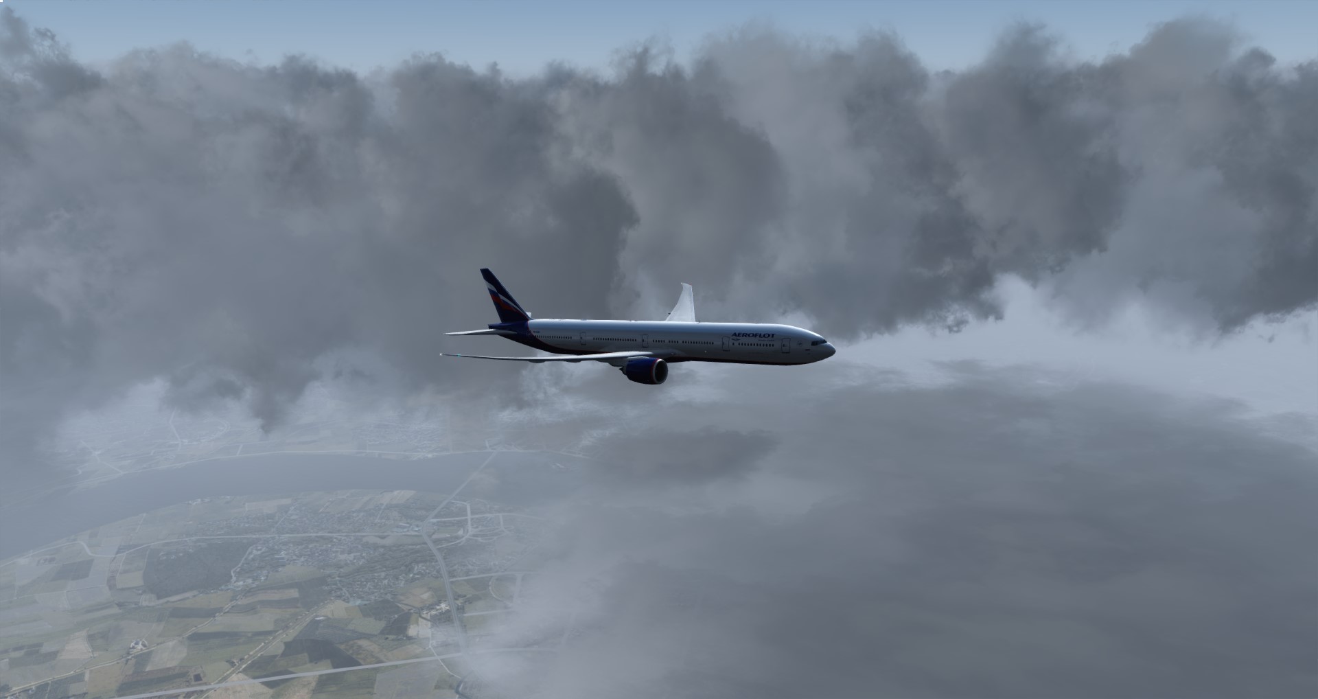 P3D V4 77W Aeroflot ZGGG-UUEE-8395 