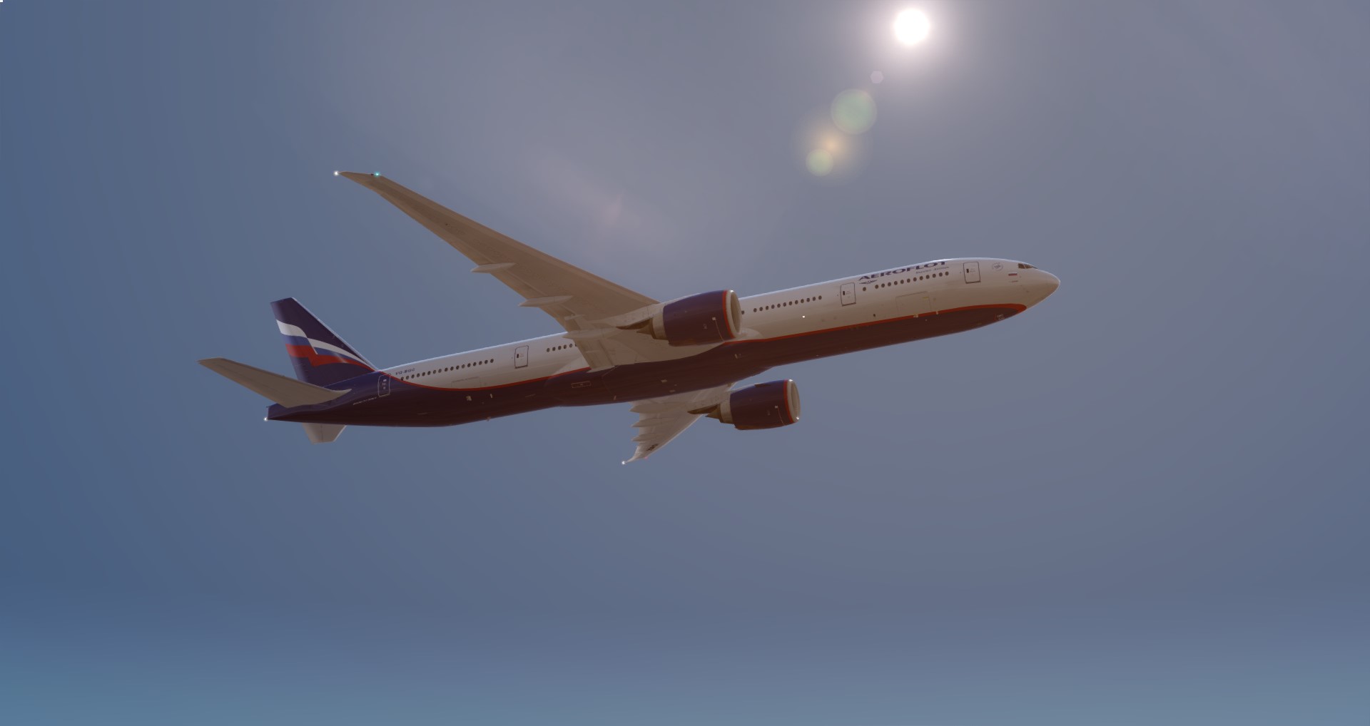 P3D V4 77W Aeroflot ZGGG-UUEE-2552 