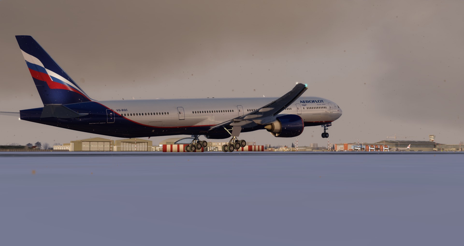 P3D V4 77W Aeroflot ZGGG-UUEE-8208 