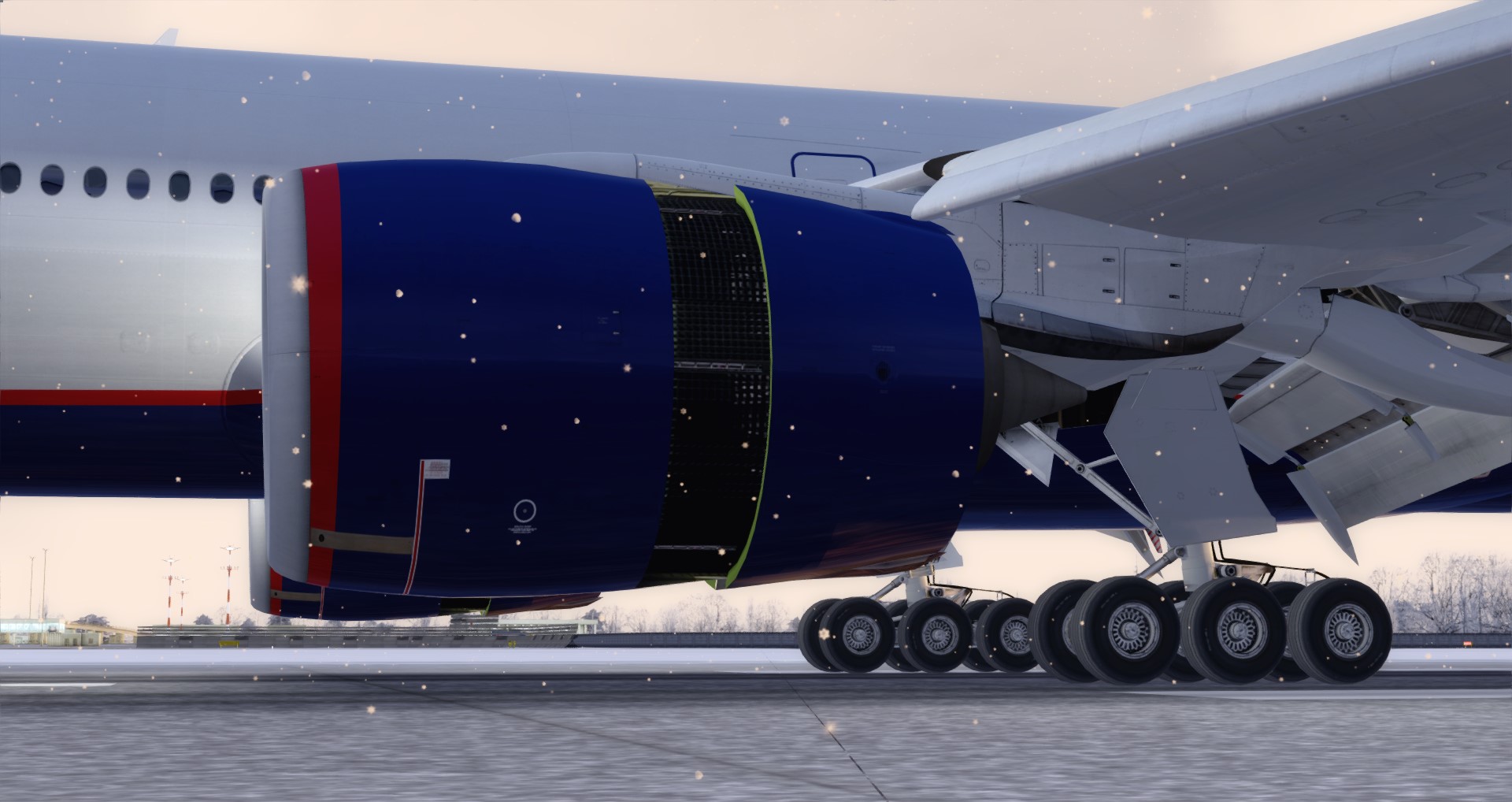 P3D V4 77W Aeroflot ZGGG-UUEE-5230 