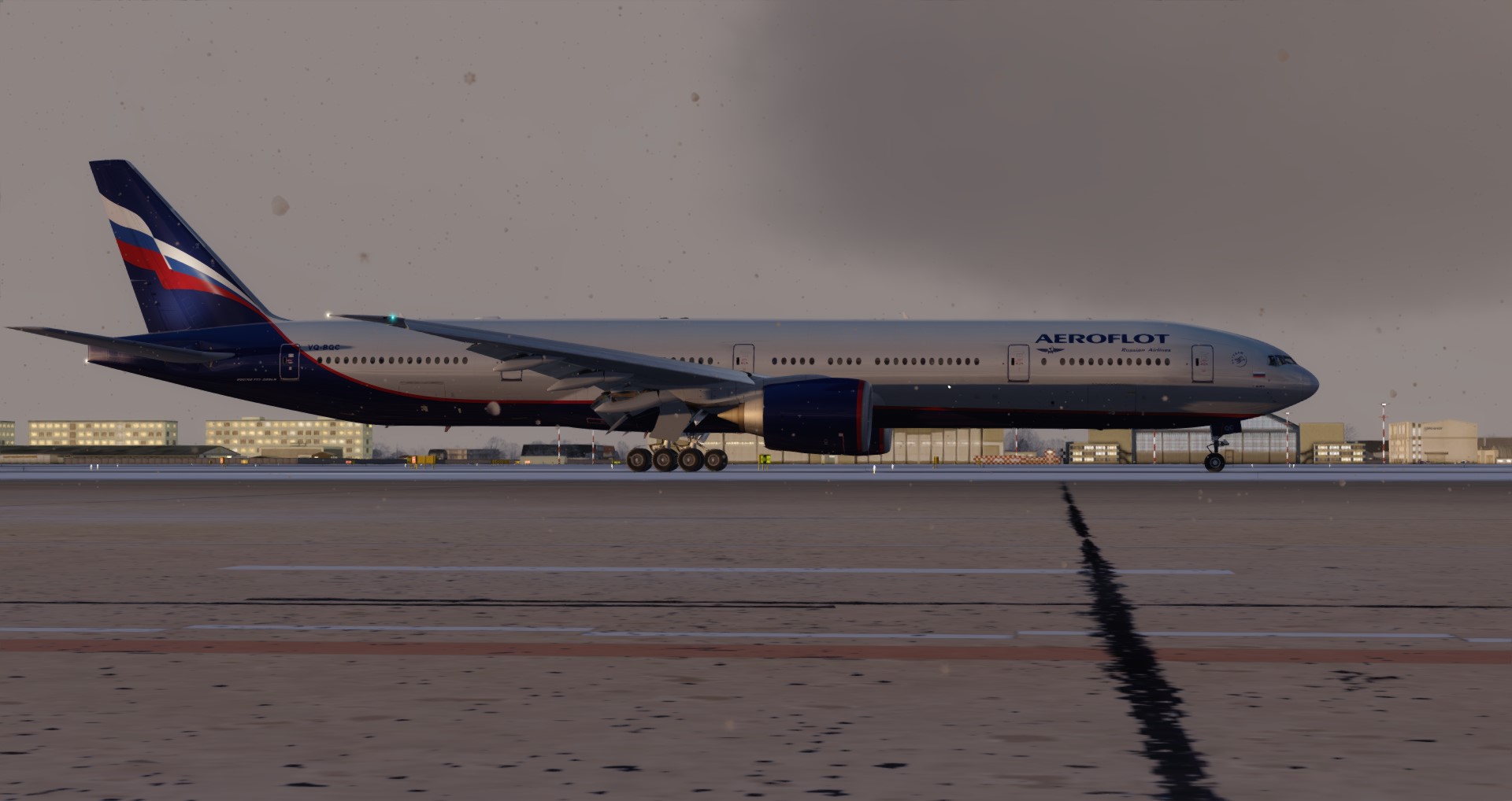 P3D V4 77W Aeroflot ZGGG-UUEE-7508 