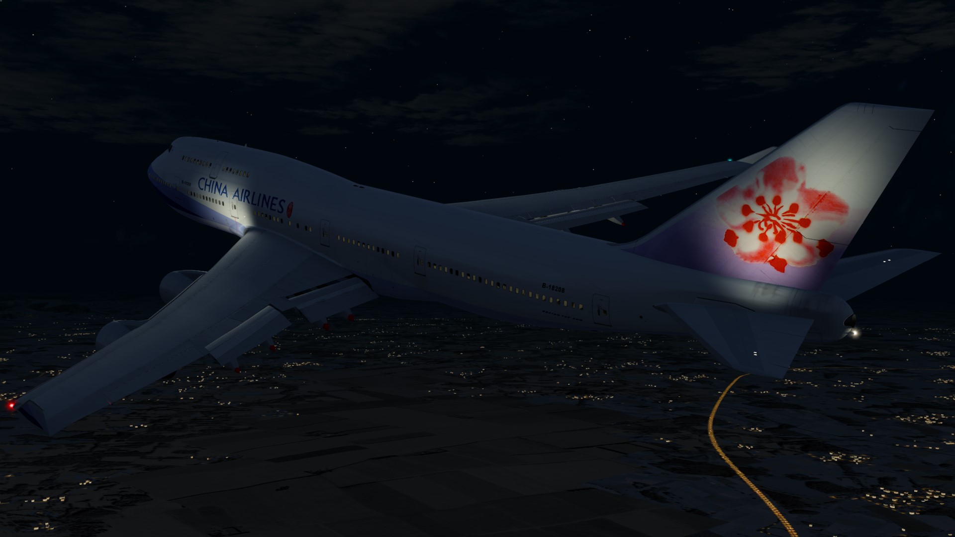 每周一飞 真实航班：CI(CAL)064 LOWW-RCTP-8545 