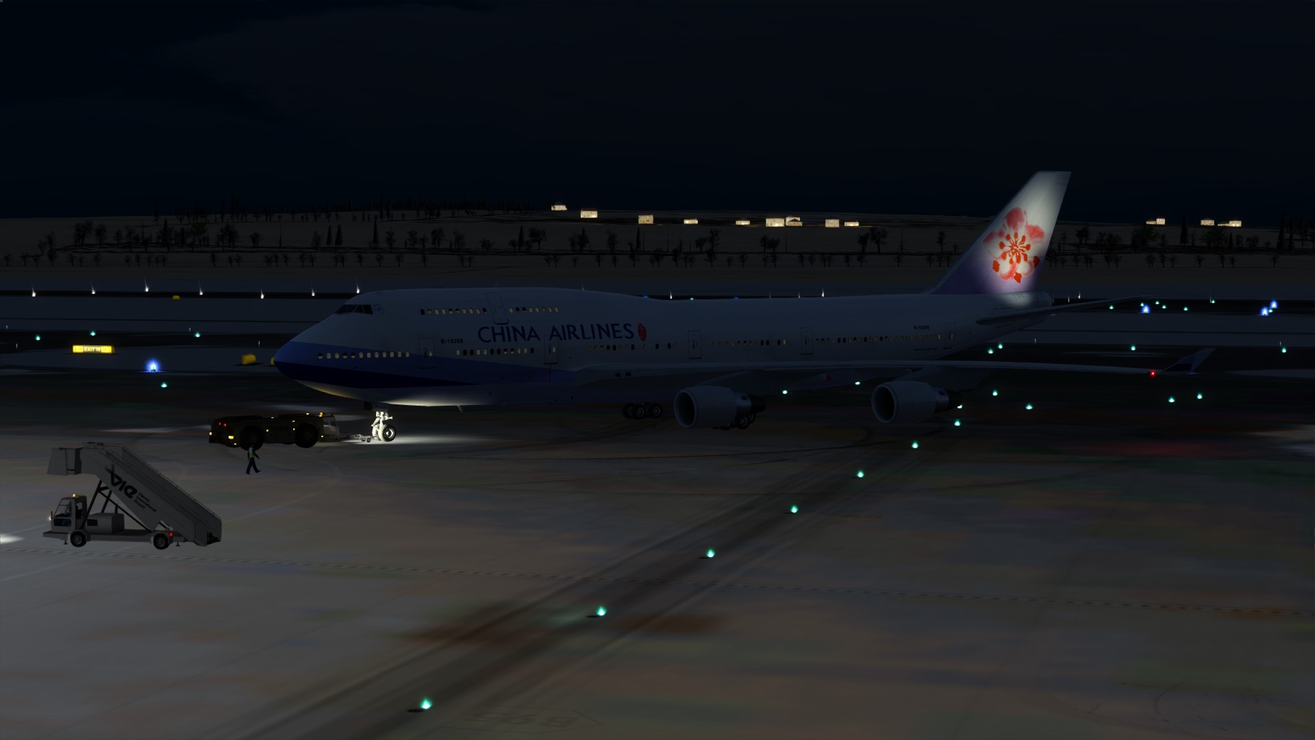 每周一飞 真实航班：CI(CAL)064 LOWW-RCTP-4937 