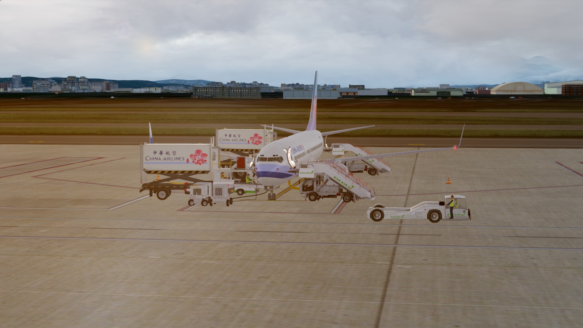 连续3天台北-香港-台北来回的勤奋员工-7109 