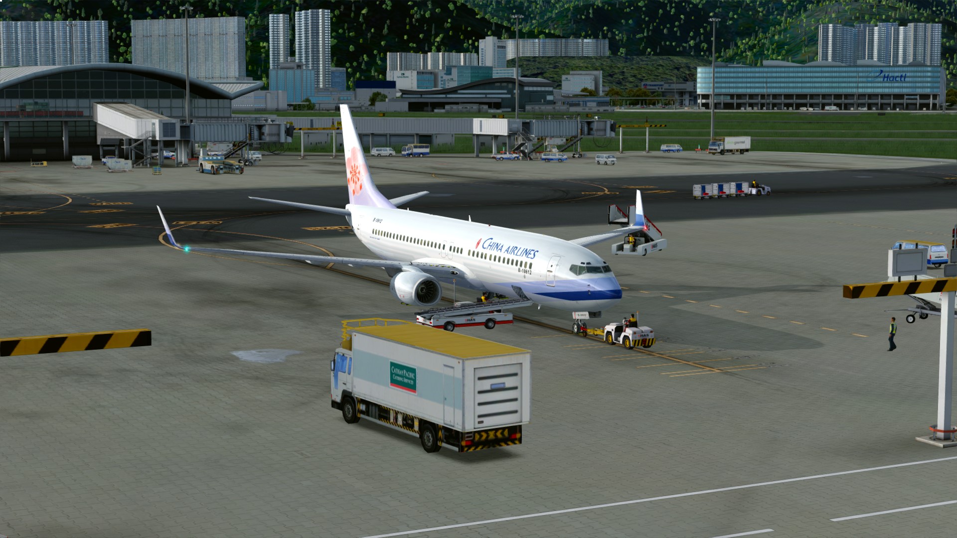 连续3天台北-香港-台北来回的勤奋员工-9423 