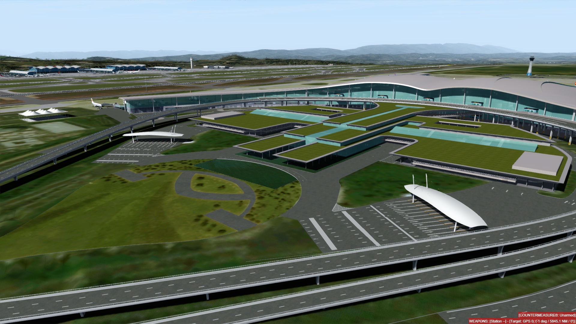 重庆江北国际机场T3航站楼制作中-6732 
