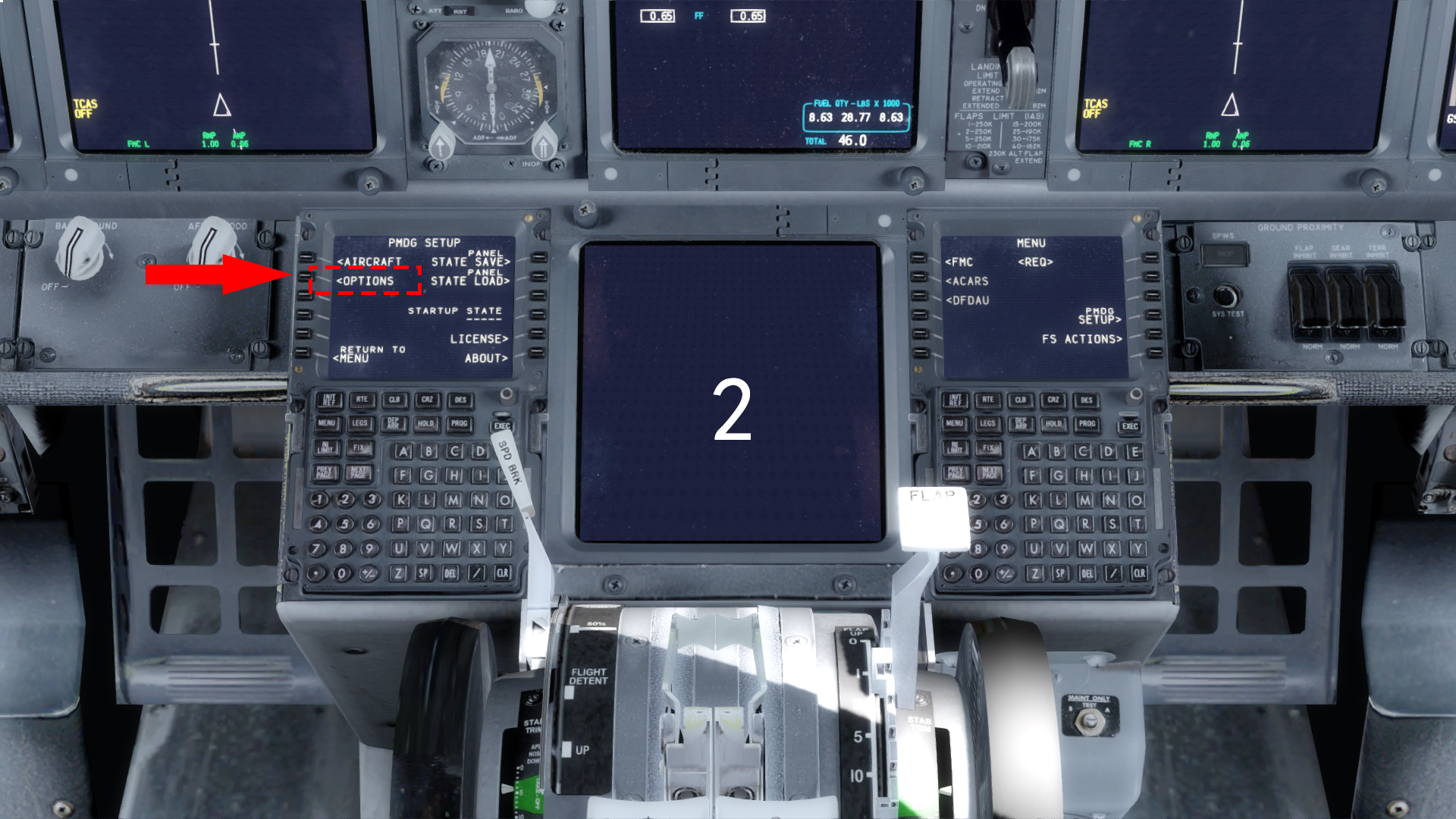 关于PMDG模组机长位PFD无法点击放大的解决方法-9088 