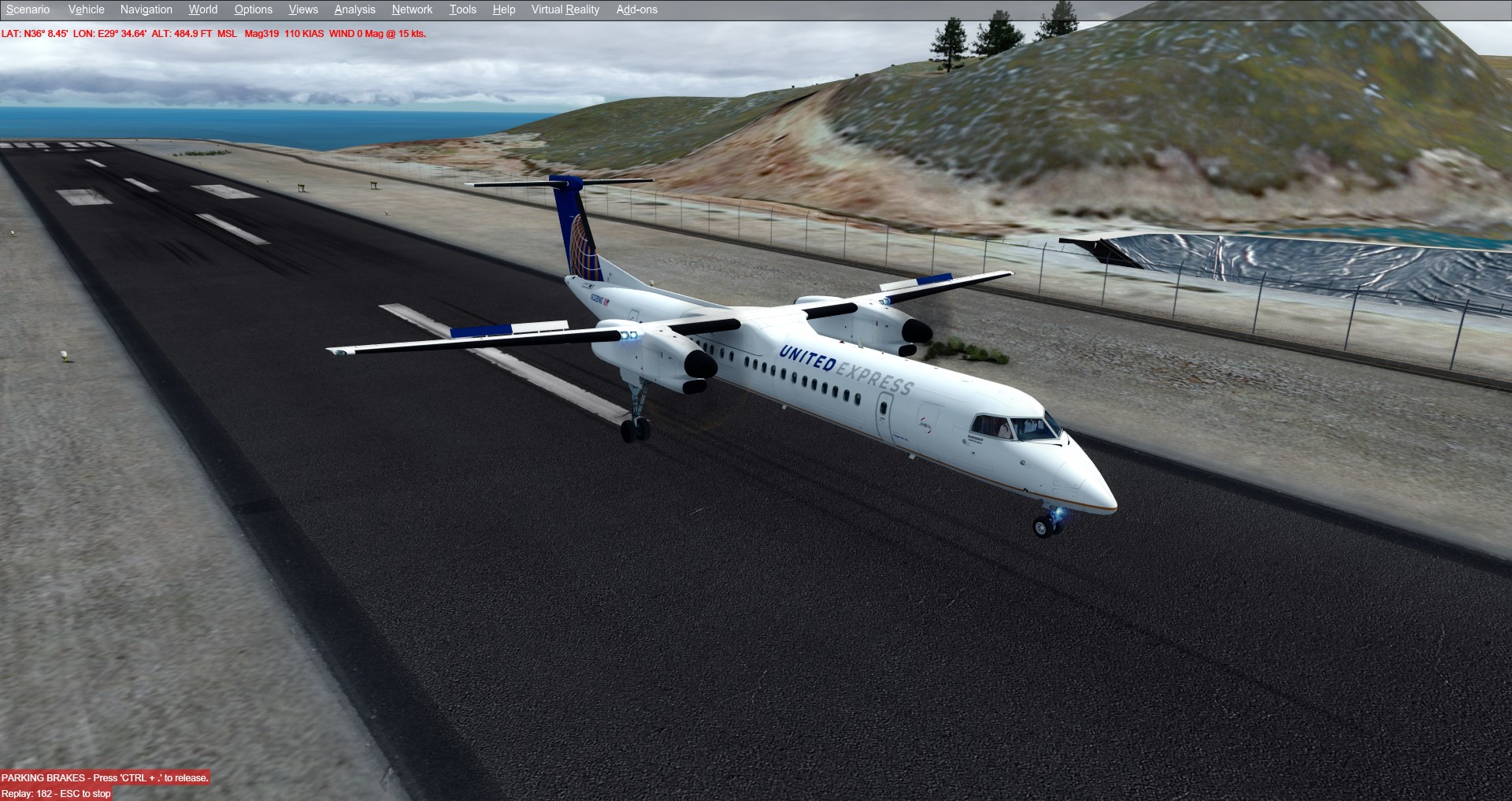 Q400降落在爱琴海-8635 