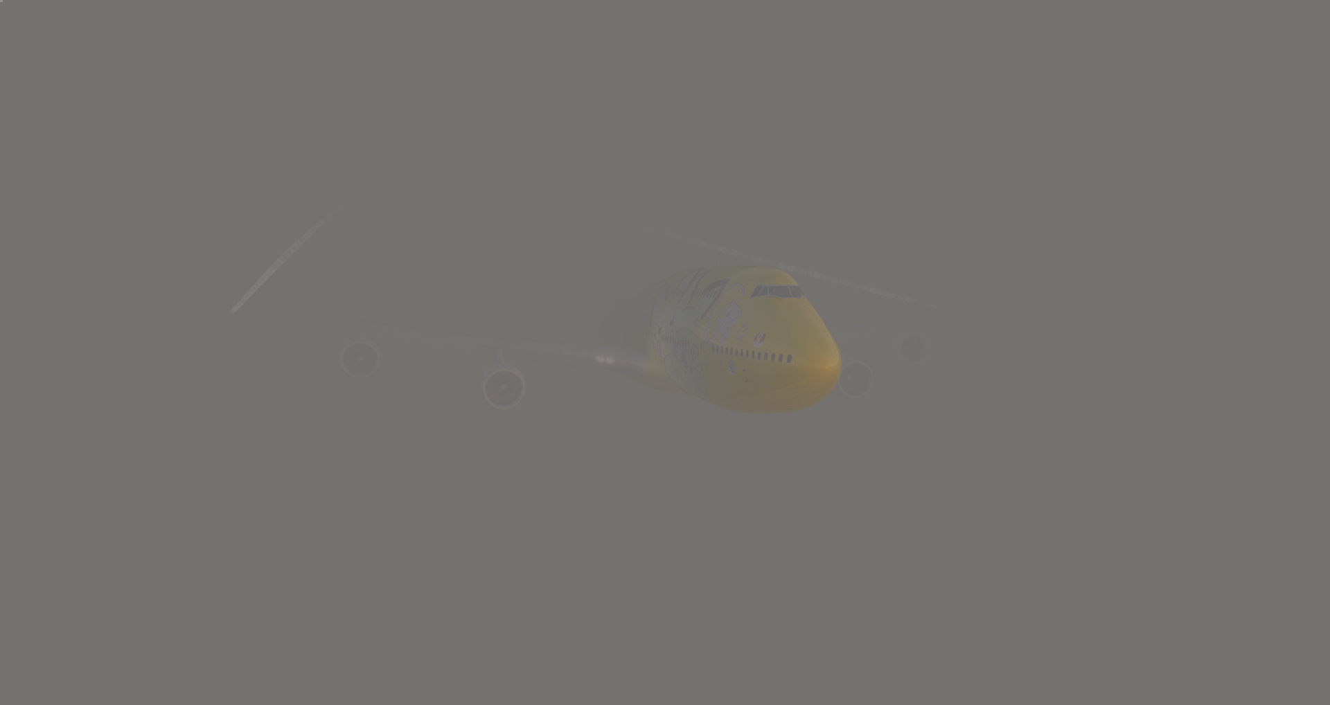 All Nippon Air B747-400D-8580 