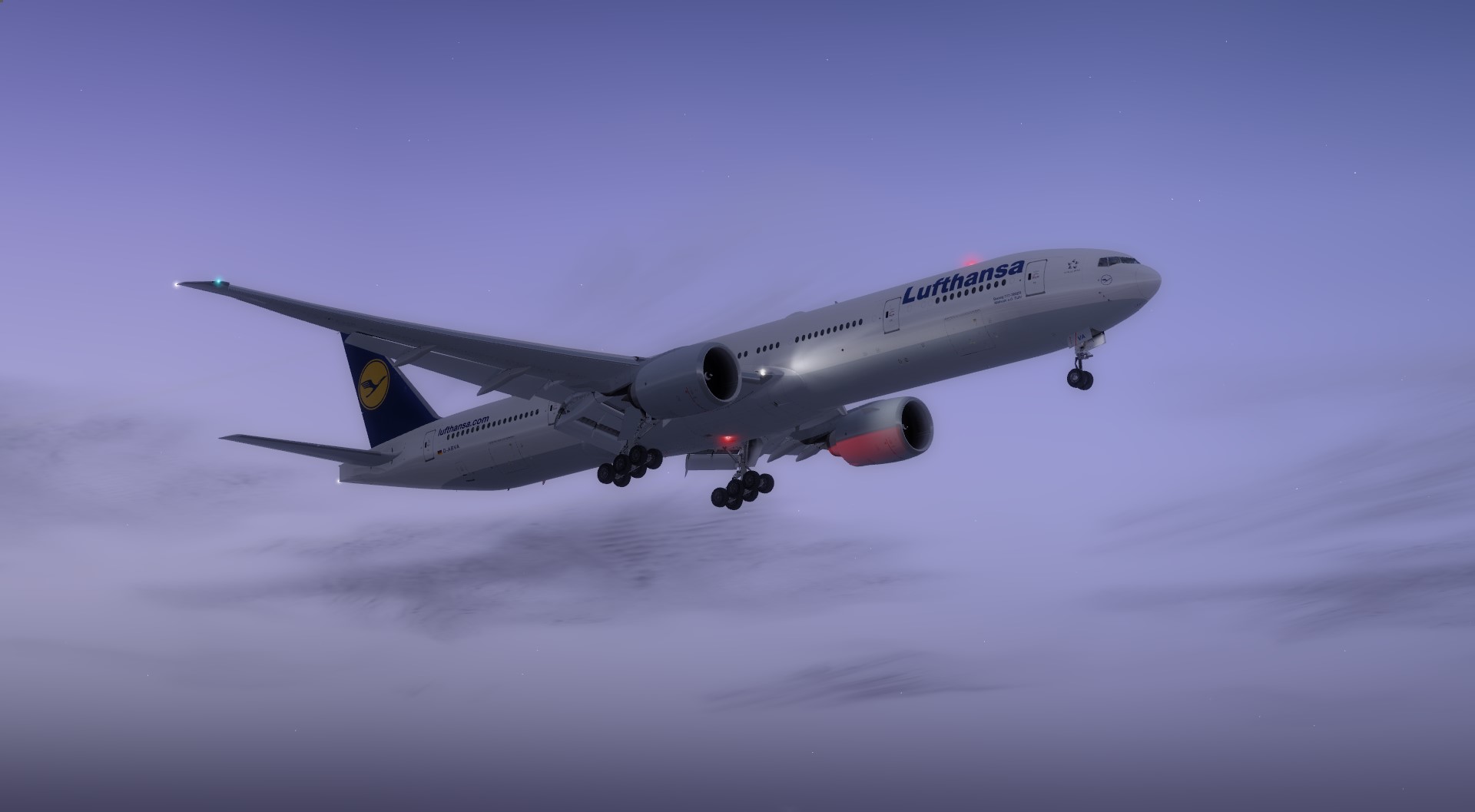 B777-200 Lufthansa 2018 new livery-9532 