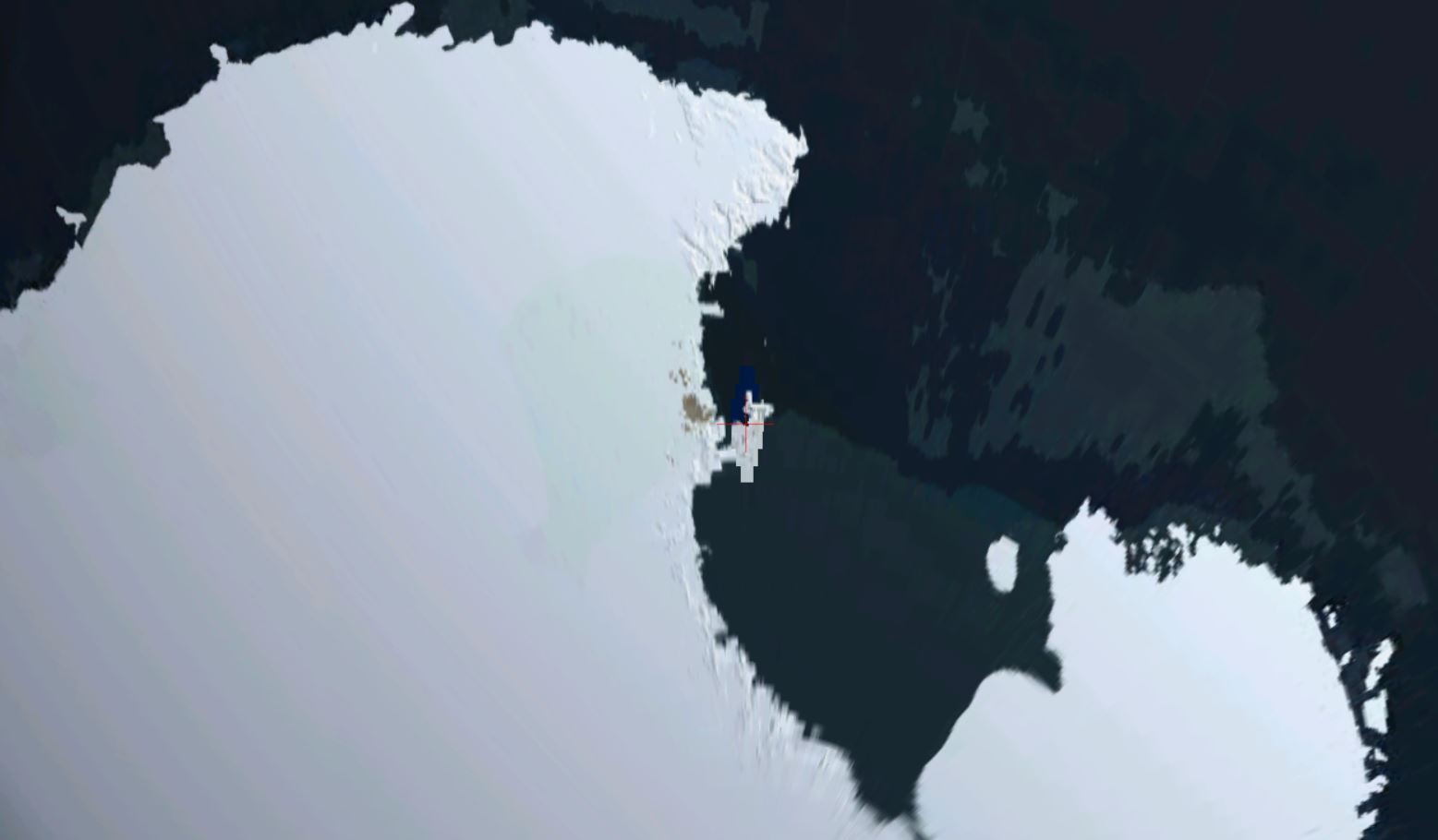 南极大陆旁怎么有两条冰做的跑道?-780 