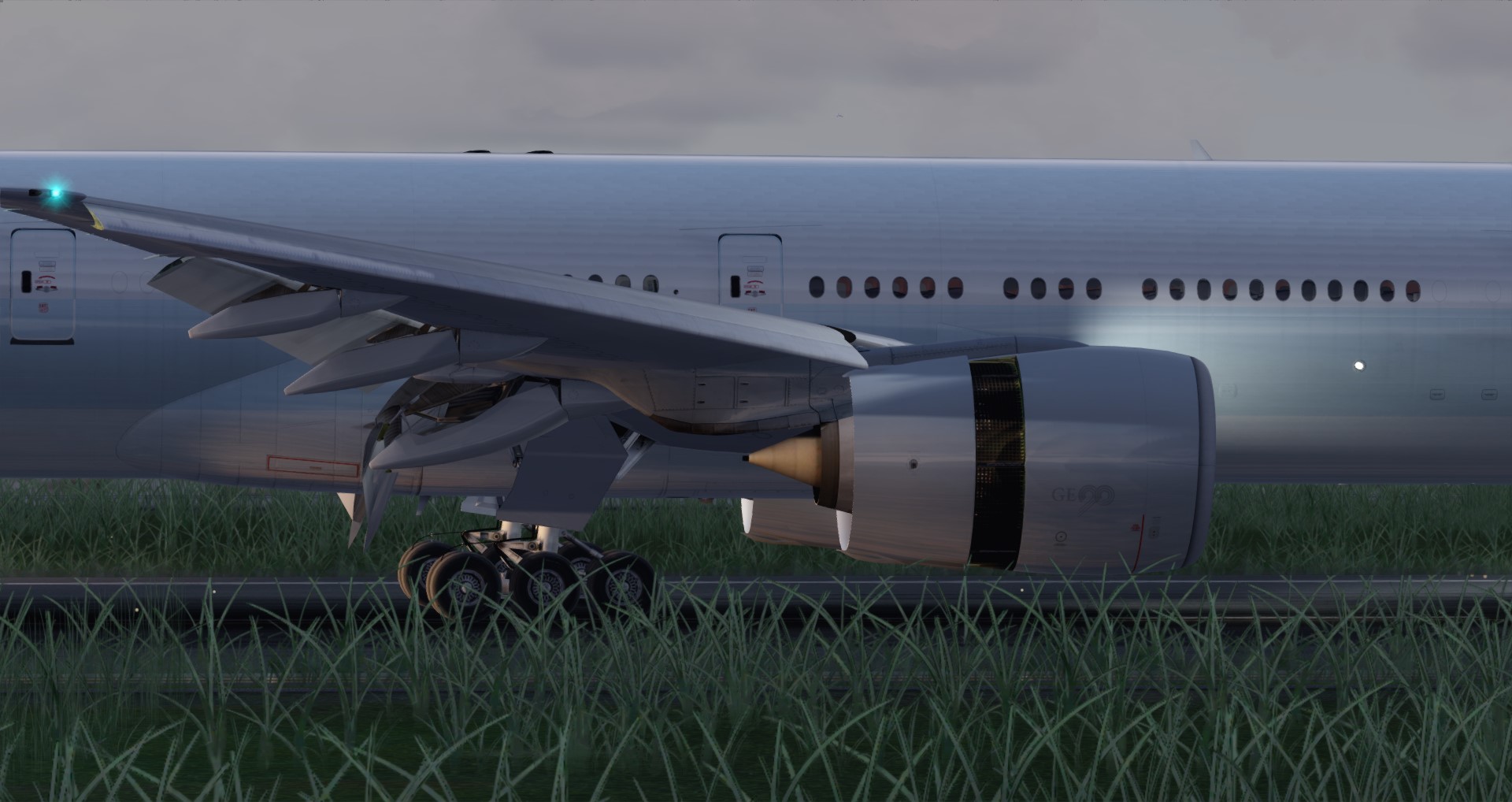 P3D V4 77W Cathay ZBAA-VHHH-1041 