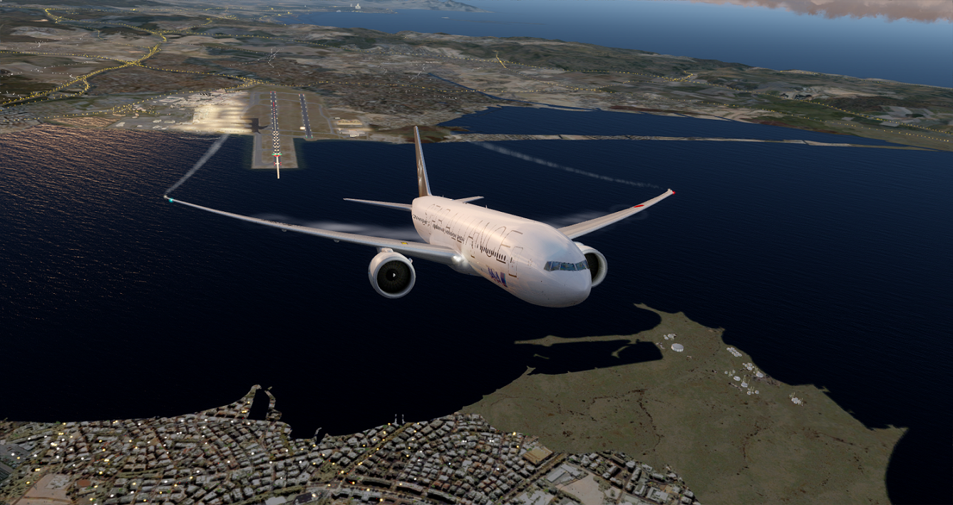 ANA B77L STAR ALLIANCE LFML-LFPG-7217 