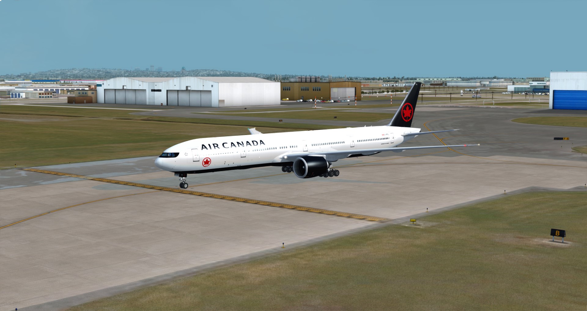 P3D V4 77W Air Canada CYUL-KMIA-3150 