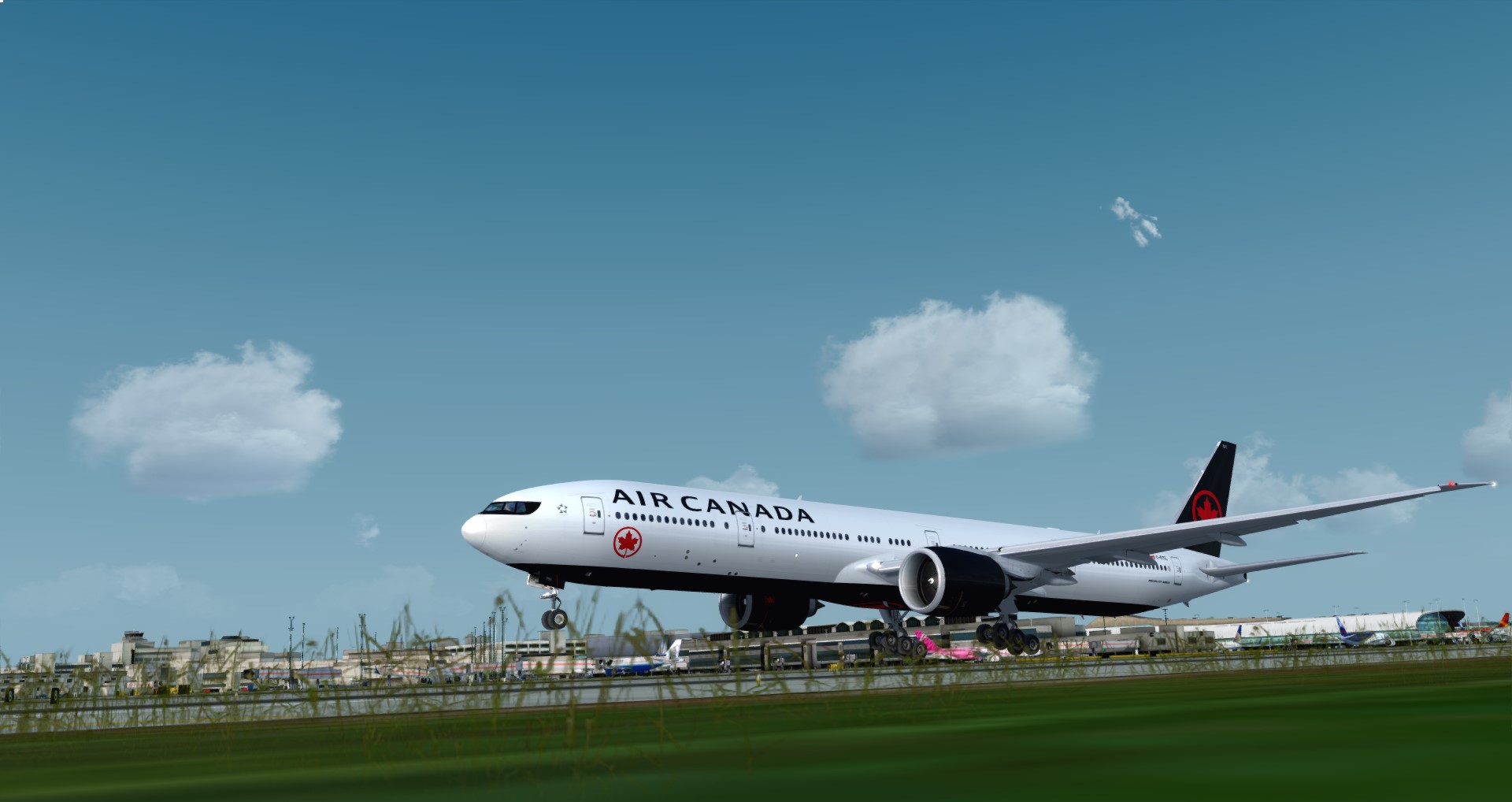 P3D V4 77W Air Canada CYUL-KMIA-5729 