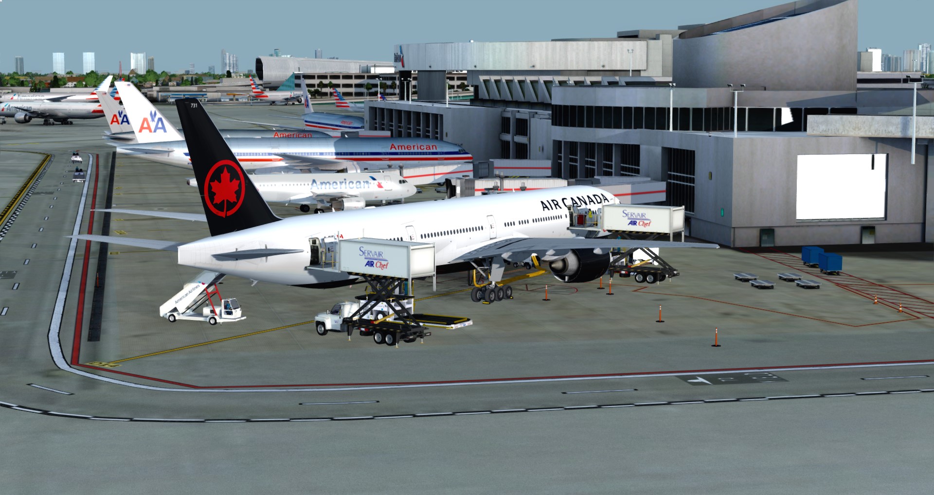 P3D V4 77W Air Canada CYUL-KMIA-4230 