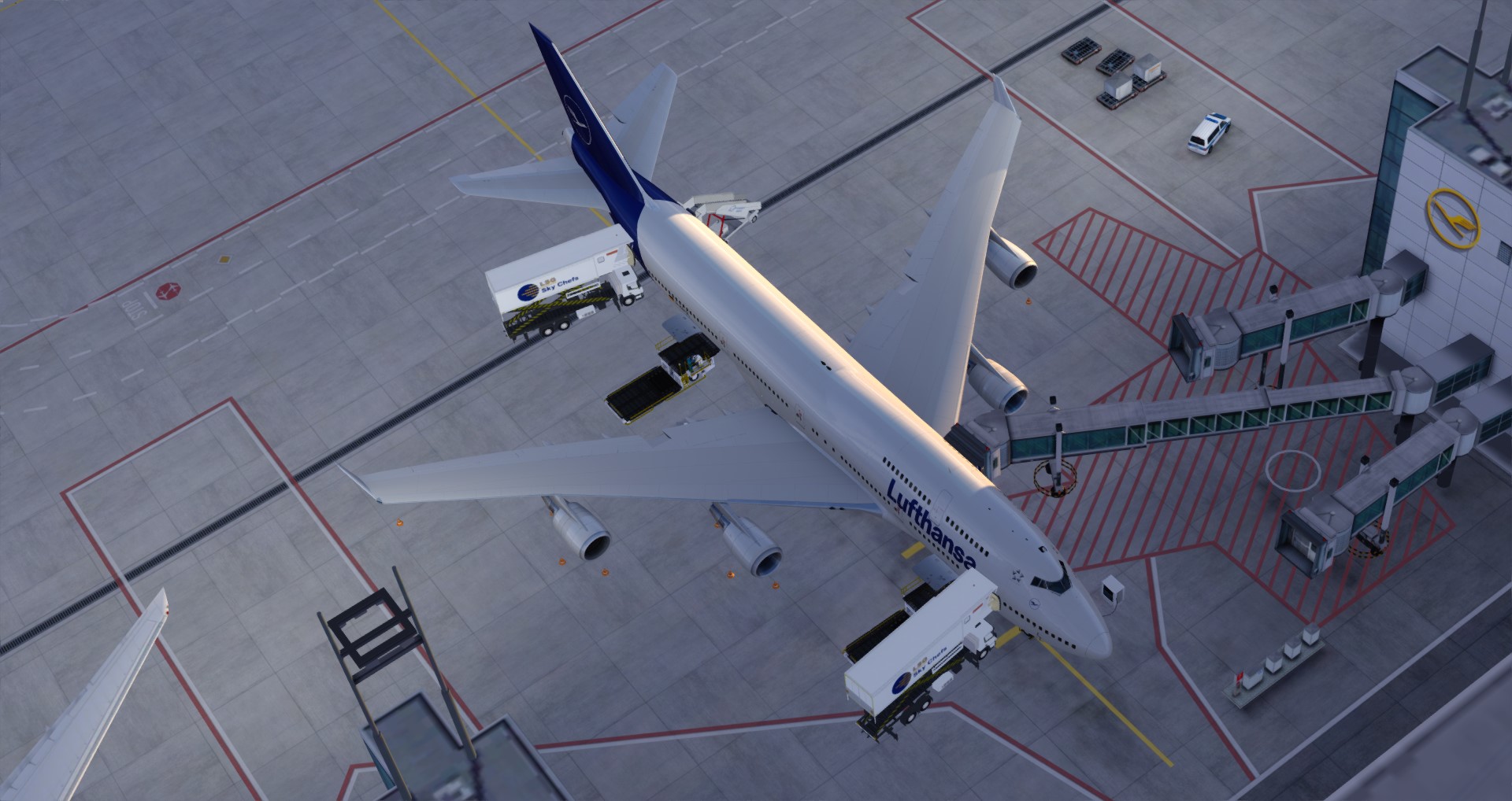 P3D V4 744 2018 Lufthansa EDDF-ZBAA-4723 