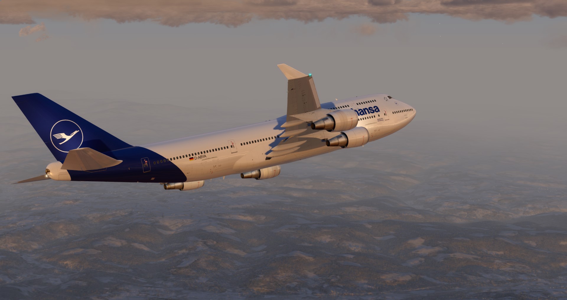 P3D V4 744 2018 Lufthansa EDDF-ZBAA-3966 