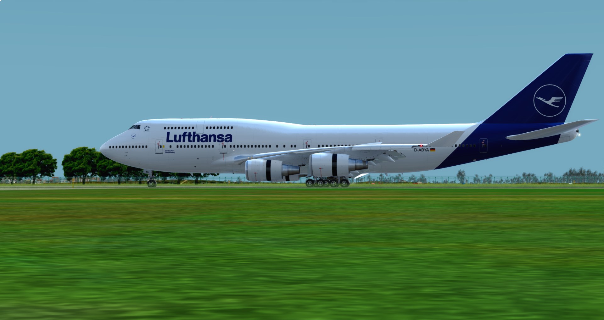 P3D V4 744 2018 Lufthansa EDDF-ZBAA-2758 