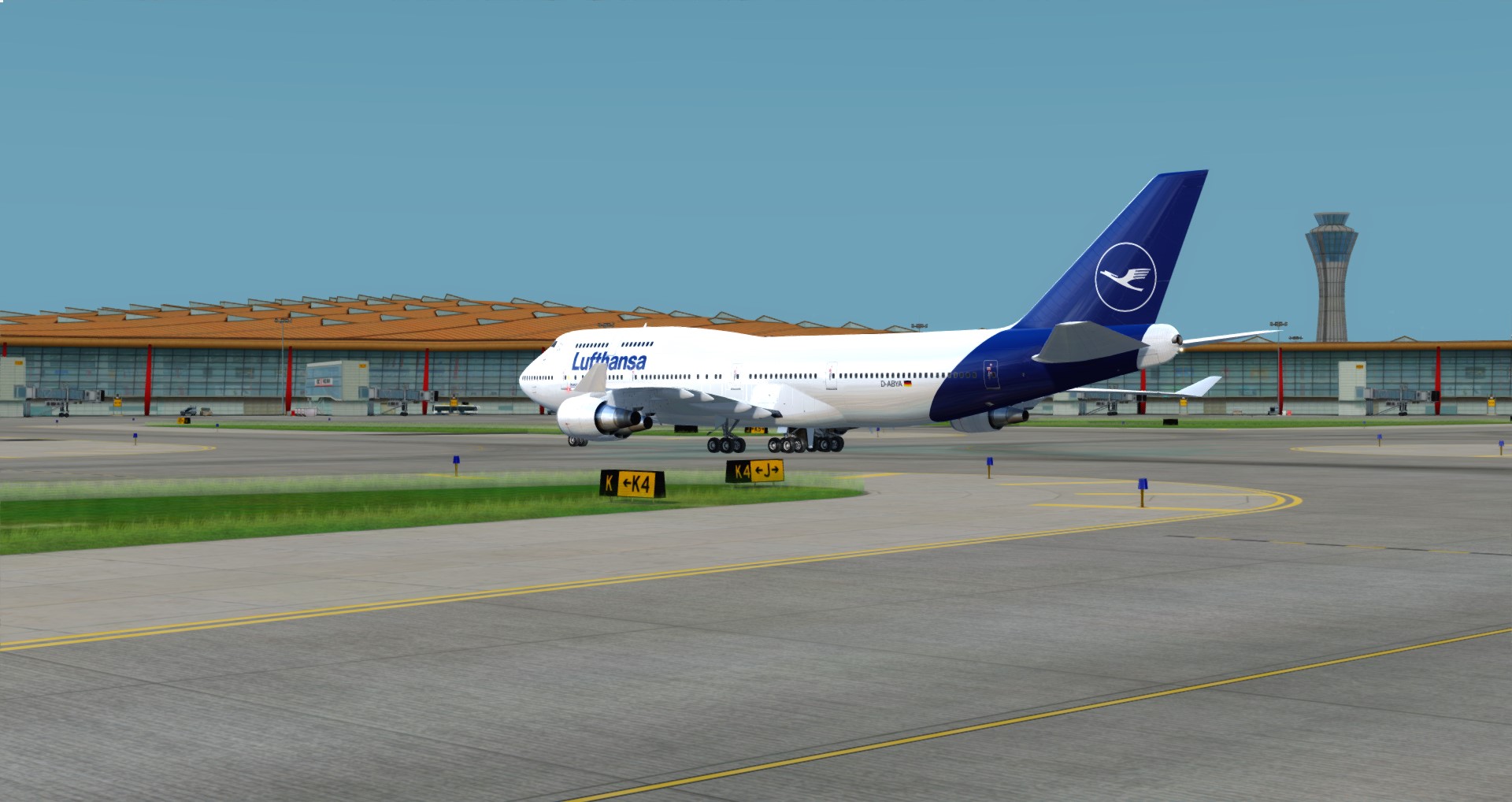P3D V4 744 2018 Lufthansa EDDF-ZBAA-2816 