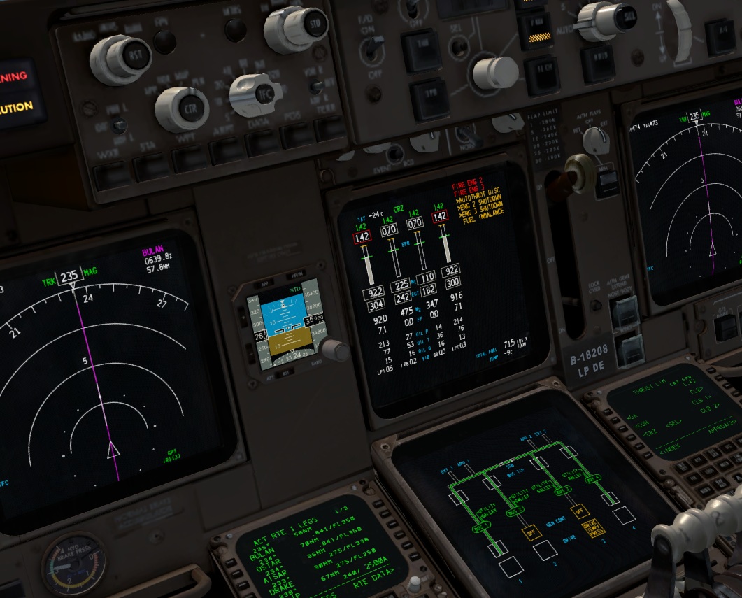 有驚無險的旅程 緊急迫降 4發失效-4797 