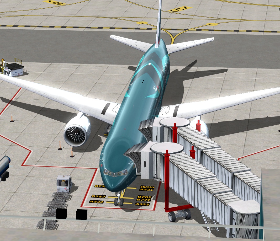 國泰航空 1187班機 風切改降松山-4097 